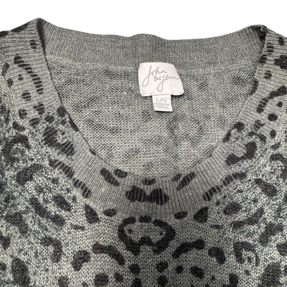 Other John + Jenn Animal Print Pullover Sweater Size L Size L / US 10 / IT 46 - 6 Thumbnail