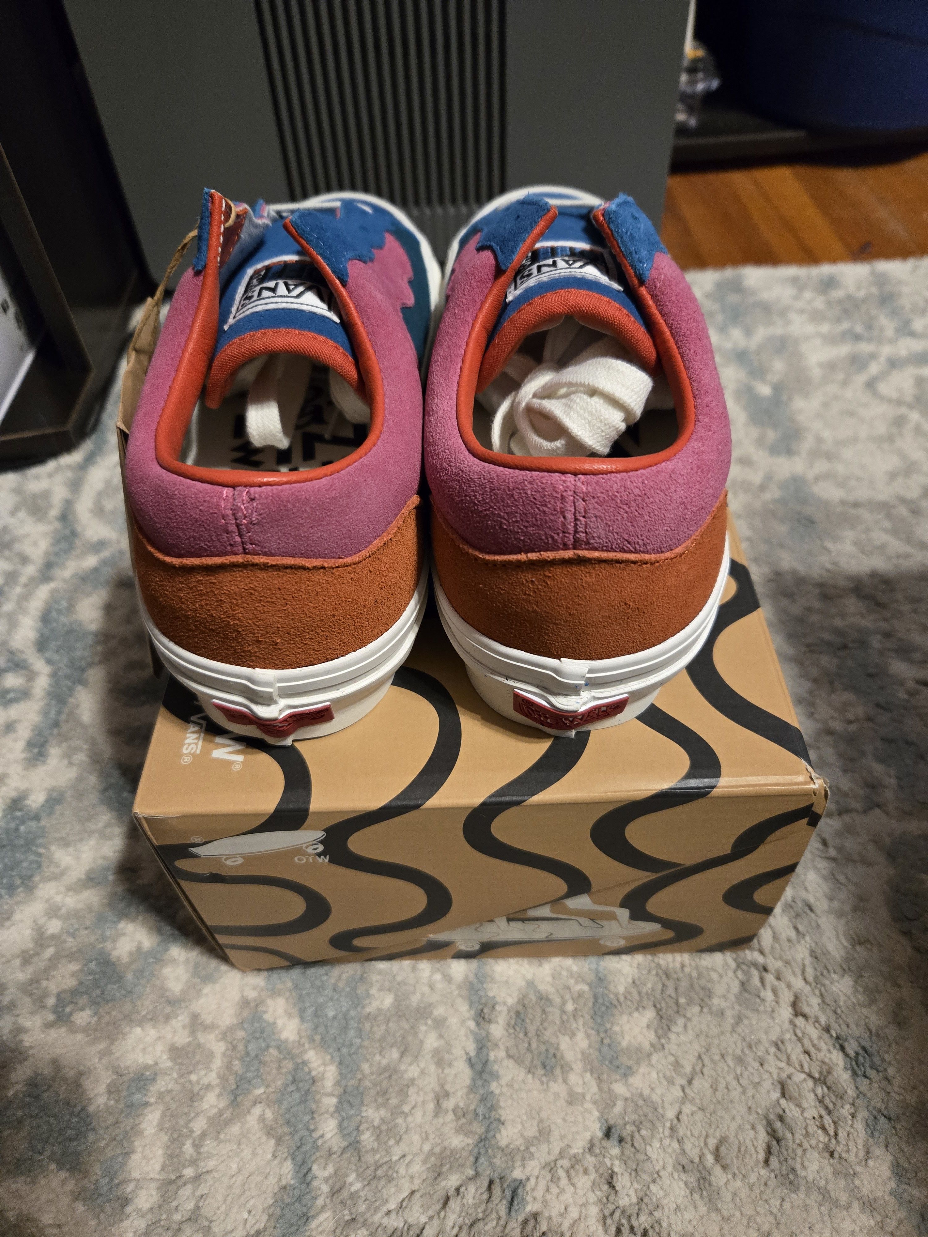 Vans Parra x Vans OTW Old Skool 36 Midnight Carmine Size US 8 / EU 41 - 3 Thumbnail