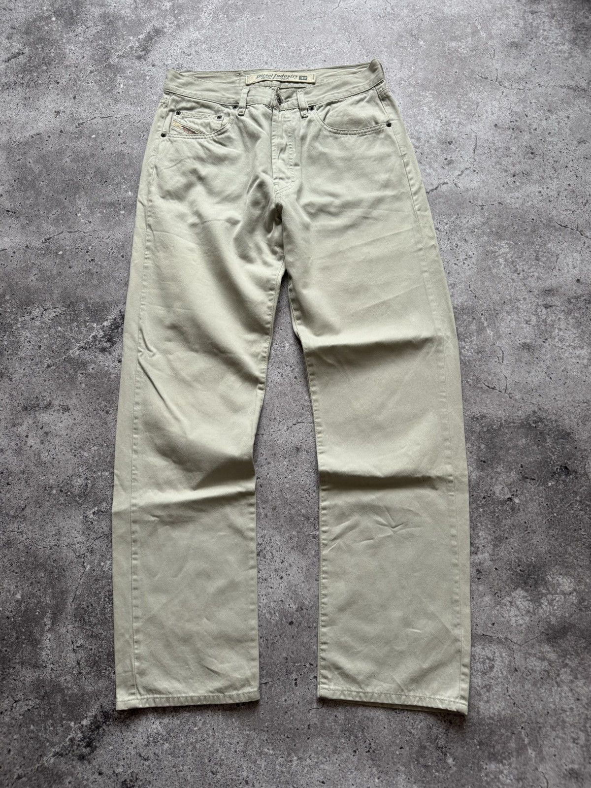 Diesel 🔥VINTAGE DIESEL INDUSTRIES REGULAR FIT CASUAL PANTS Size US 33 - 2 Thumbnail