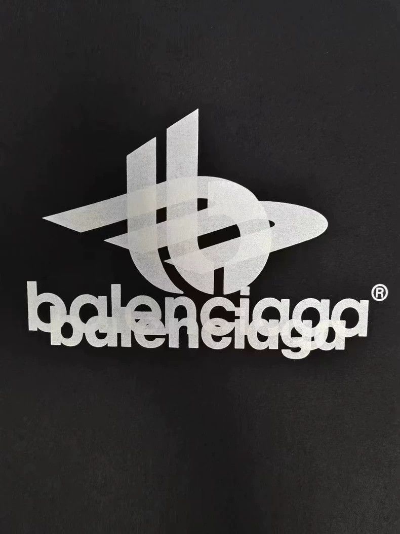Balenciaga Balenciaga 23ss Phantom Overlapping 3 B Logo Old Short Slee Size US S / EU 44-46 / 1 - 4 Thumbnail
