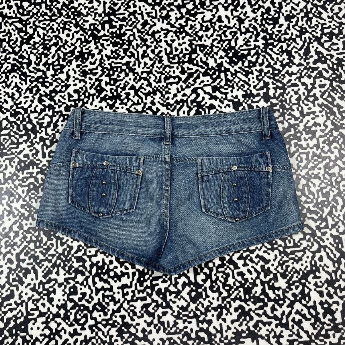 Diesel Vintage Y2K Diesel Japanese Style Retro Sexy Denim Shorts Size 30" / US 8 / IT 44 - 5 Thumbnail