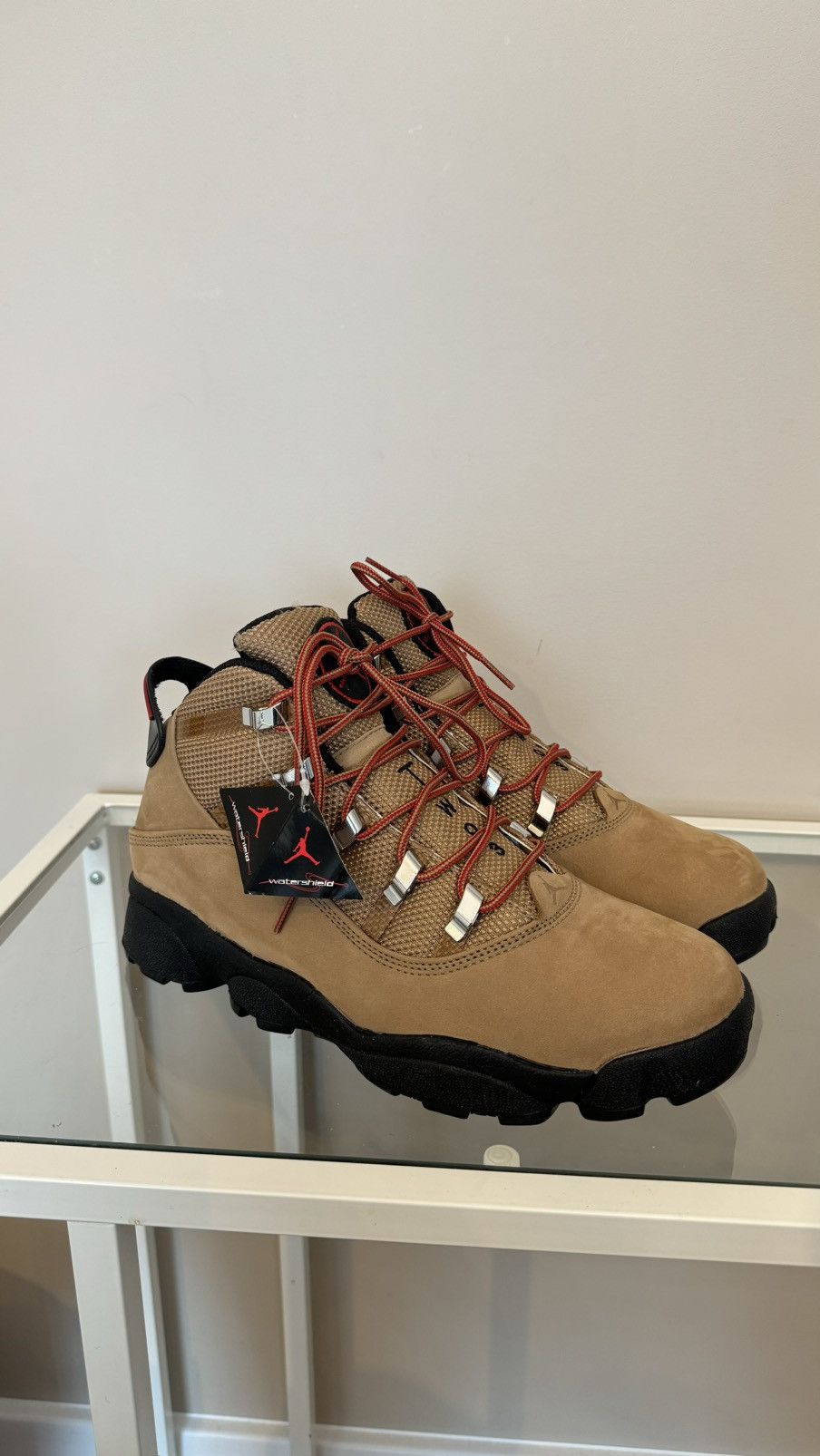 Jordan Brand × Nike Nike Air Jordan Winterized 6 Rings Rocky Tan FV3826-202 Size US 8.5 / EU 41-42 - 3 Thumbnail