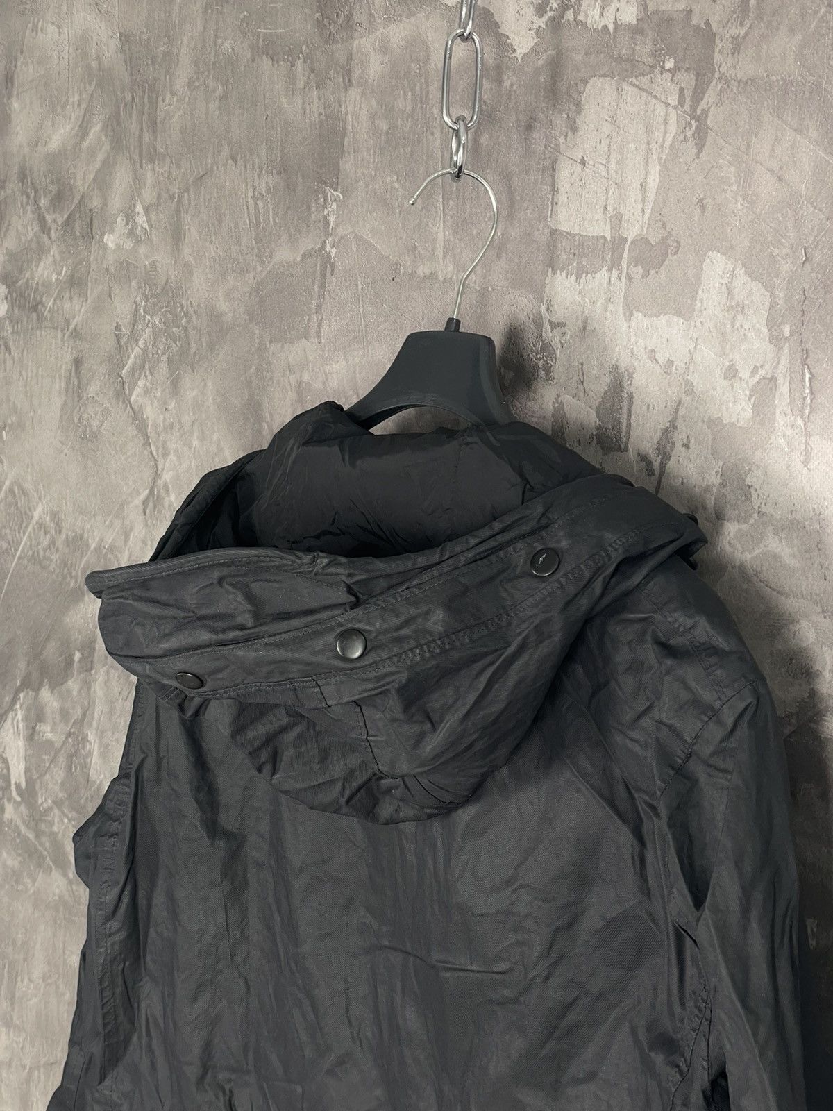 Allsaints × Japanese Brand Allsaints Black Windproof Y2K Archival 90s Vintage Jacket Size US S / EU 44-46 / 1 - 8 Thumbnail