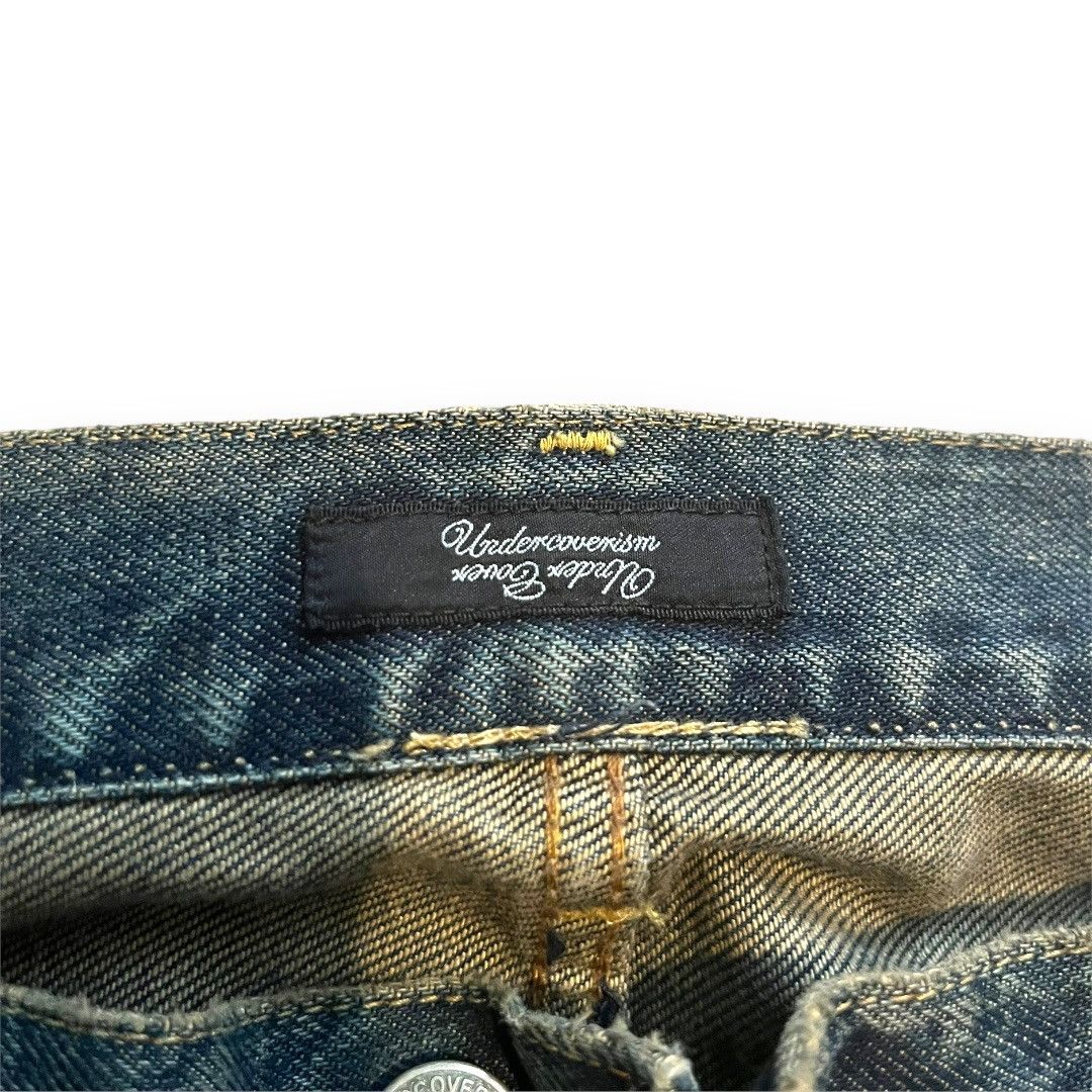 Jun Takahashi × Undercover Undercover 68 Navy Yarn Denim Size 4 Size US 32 / EU 48 - 3 Thumbnail