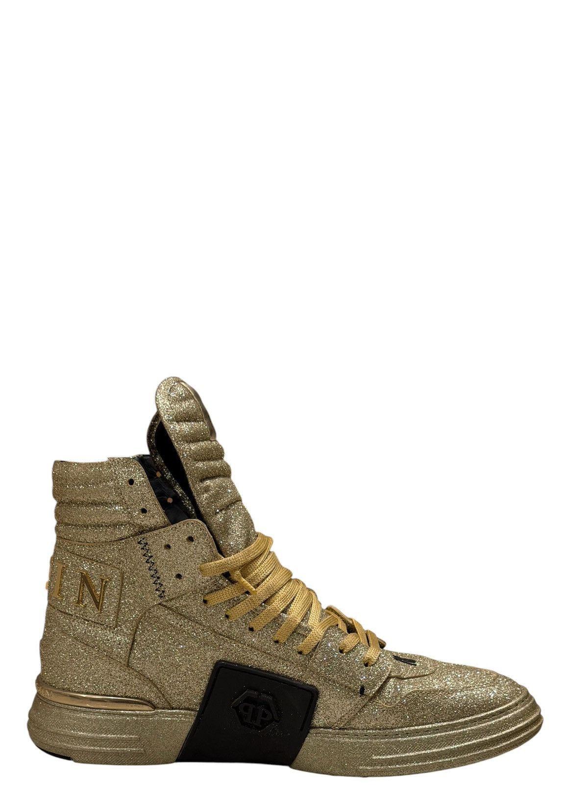 Philipp Plein Philipp Plein Rare ‘Money Kick$’ Hi-Top Size US 11 / EU 44 - 3 Thumbnail