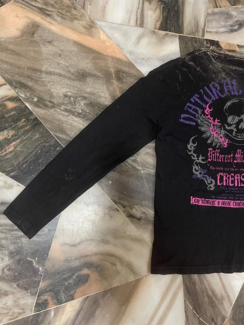 Hysteric Glamour Sun Faded Poem Skull Gothic Seditionaries Shirt Size US L / EU 52-54 / 3 - 6 Thumbnail