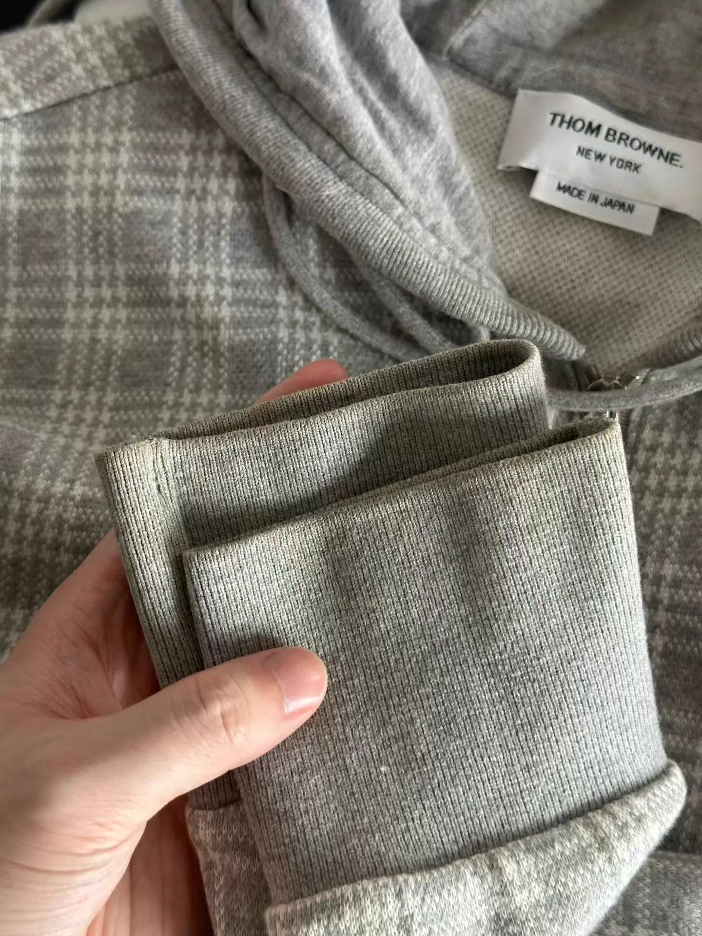Thom Browne Thom Browne Gingham Zipped Hoodie Size 2 95 New Size M / US 6-8 / IT 42-44 - 6 Thumbnail