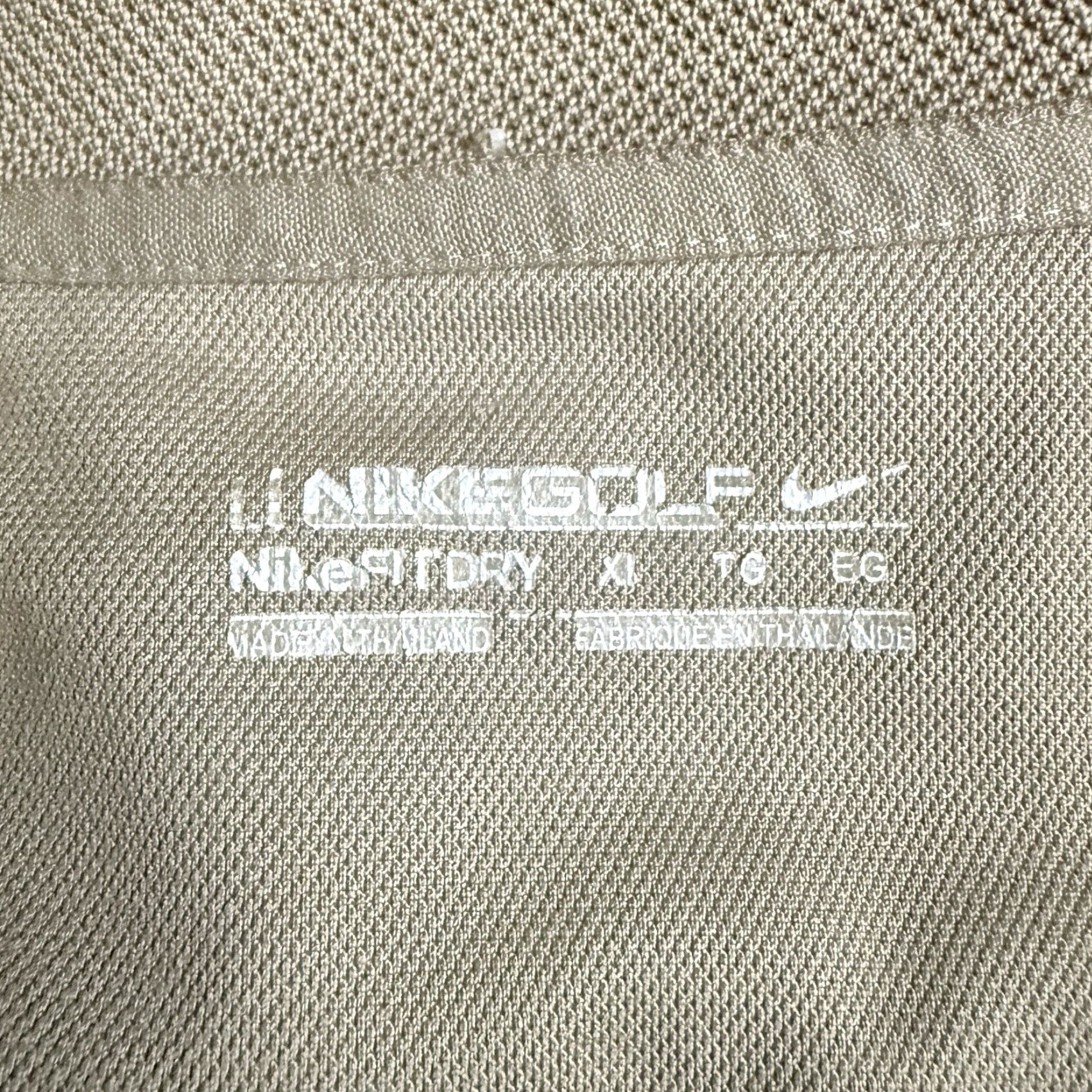 Nike VINTAGE Nike Golf Casual FitDry Polo Shirt Men’s XL Size US XL / EU 56 / 4 - 4 Thumbnail