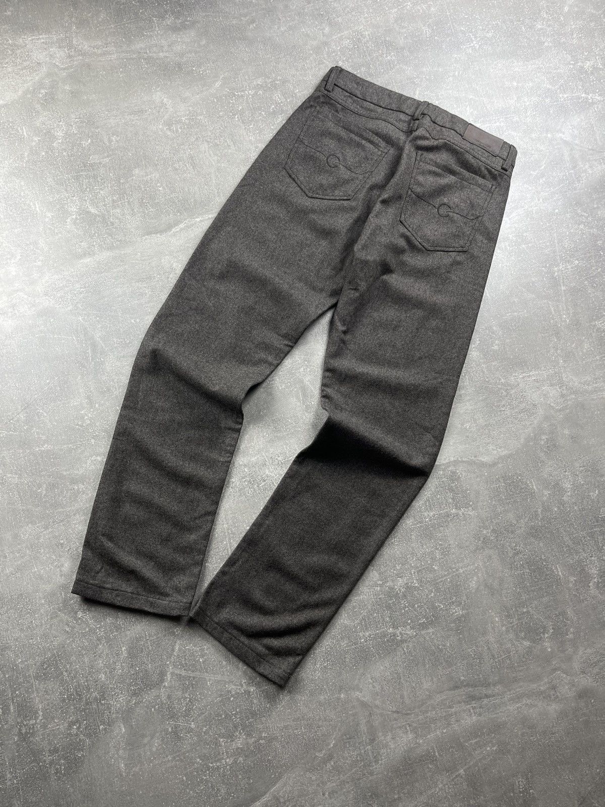 Corneliani Corneliani ID Wool Trousers Made in Italy Gray Size 46 Size US 30 / EU 46 - 1 Thumbnail