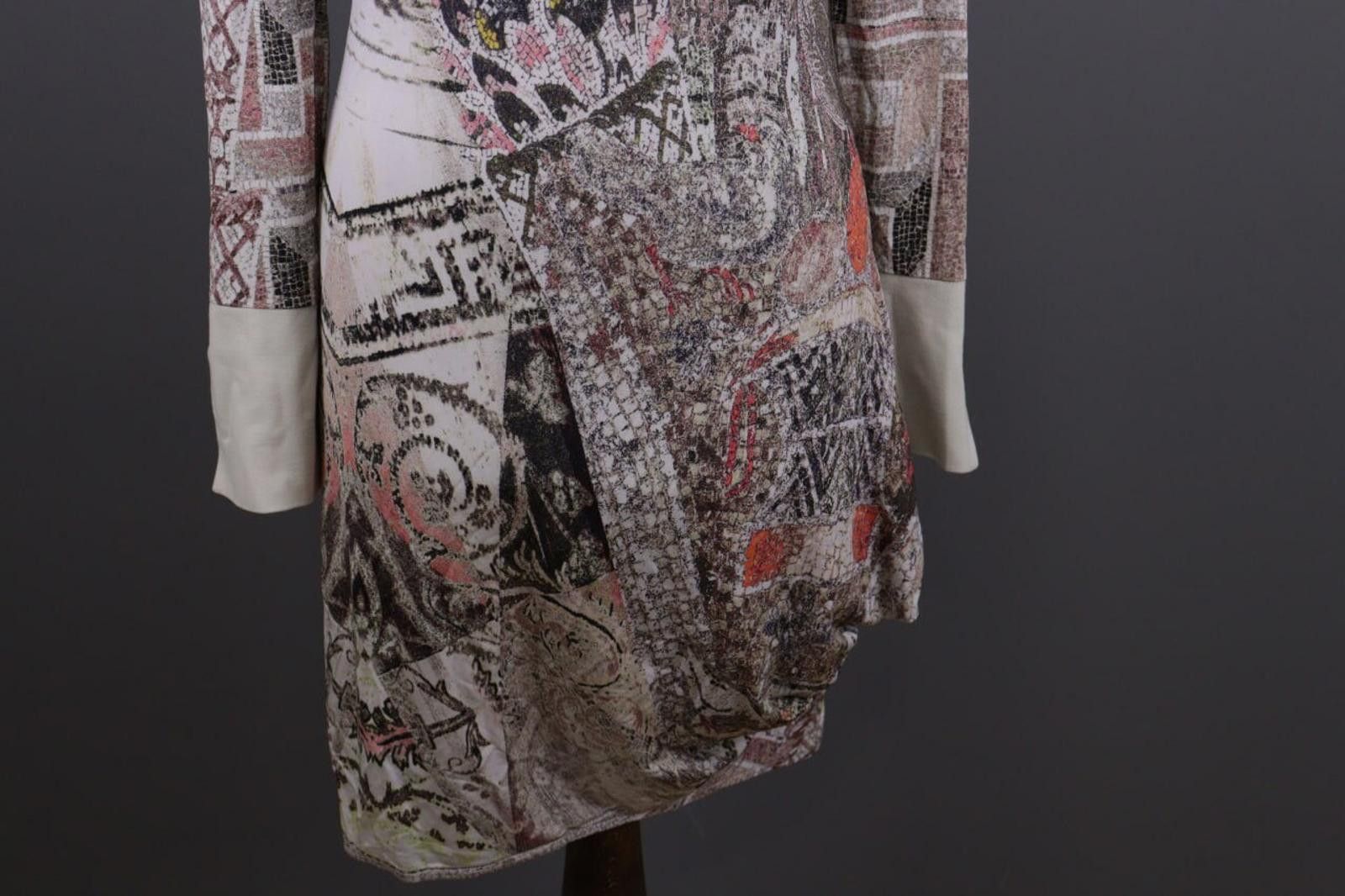 Designer Save The Queen Multicolor Aztec Knit Sweater Dress Size M Size M / US 6-8 / IT 42-44 - 2 Thumbnail