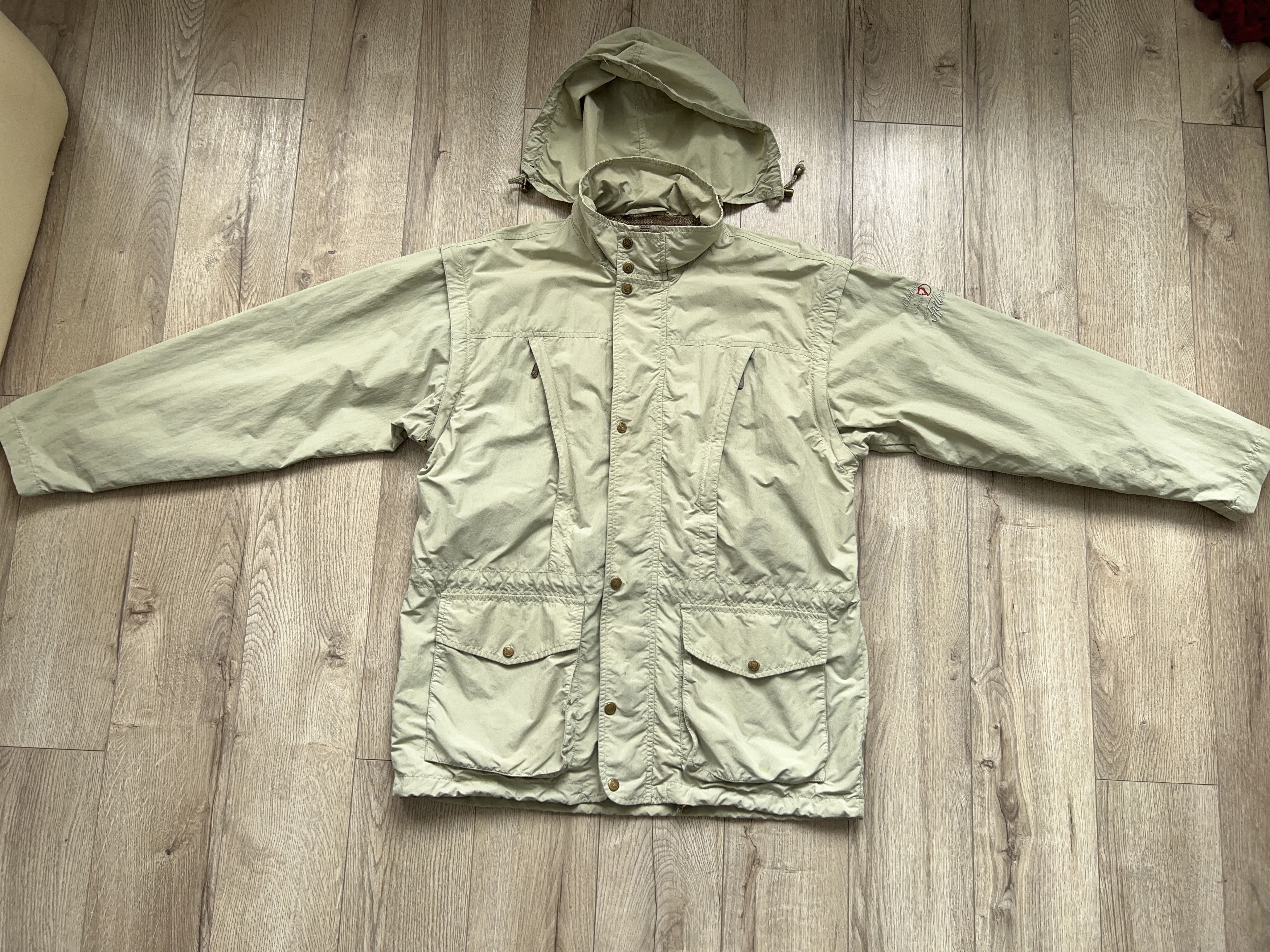 Fjallraven × Vintage Outdoor Jacket Detachable Sleeves Vest Gilet 2 in 1 Size L Size US L / EU 52-54 / 3 - 5 Thumbnail