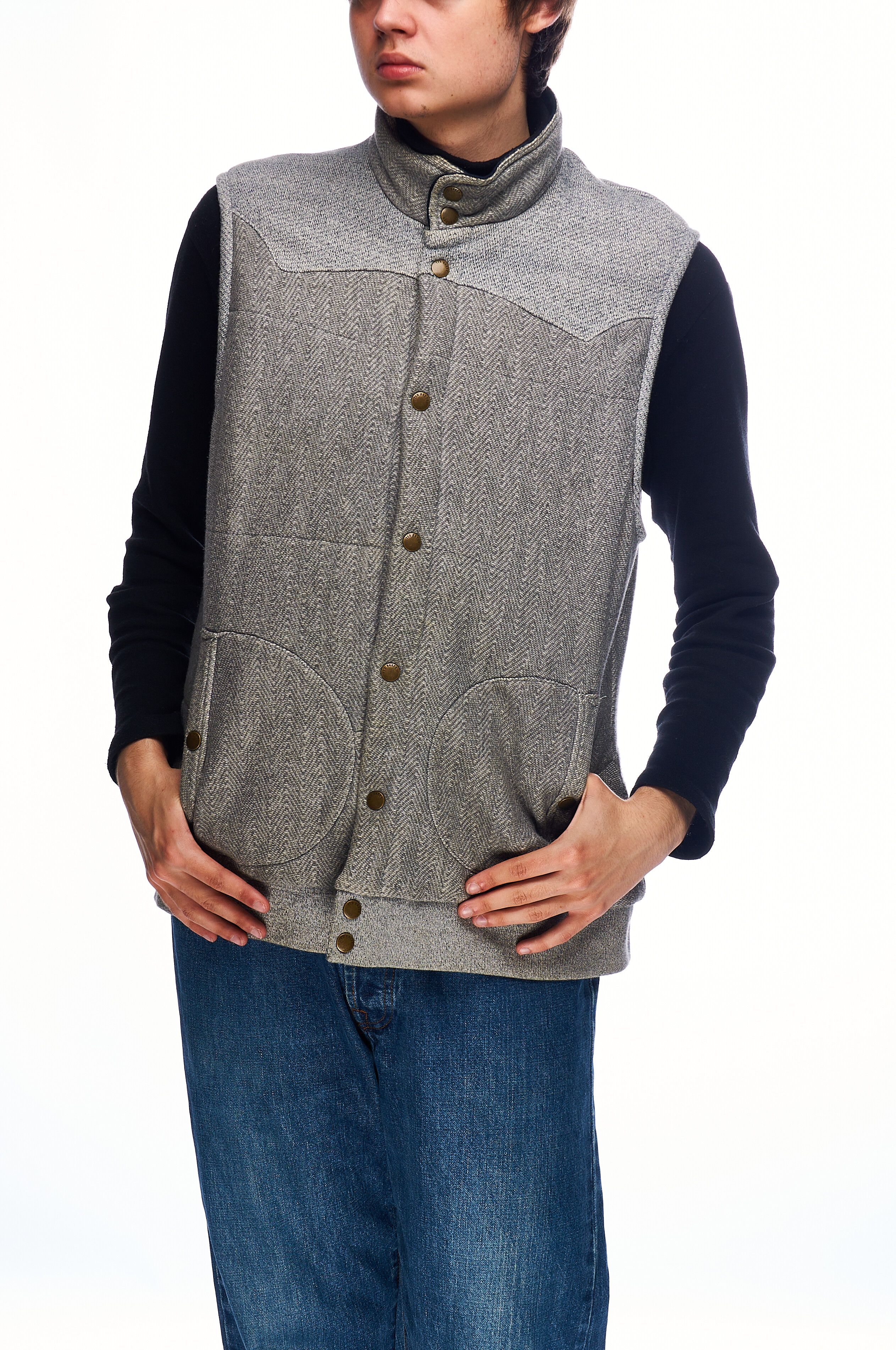 Ted Baker TED BAKER Vest Grey Mens Hunting Waistcoat Size 5 / L Size US L / EU 52-54 / 3 - 1 Preview