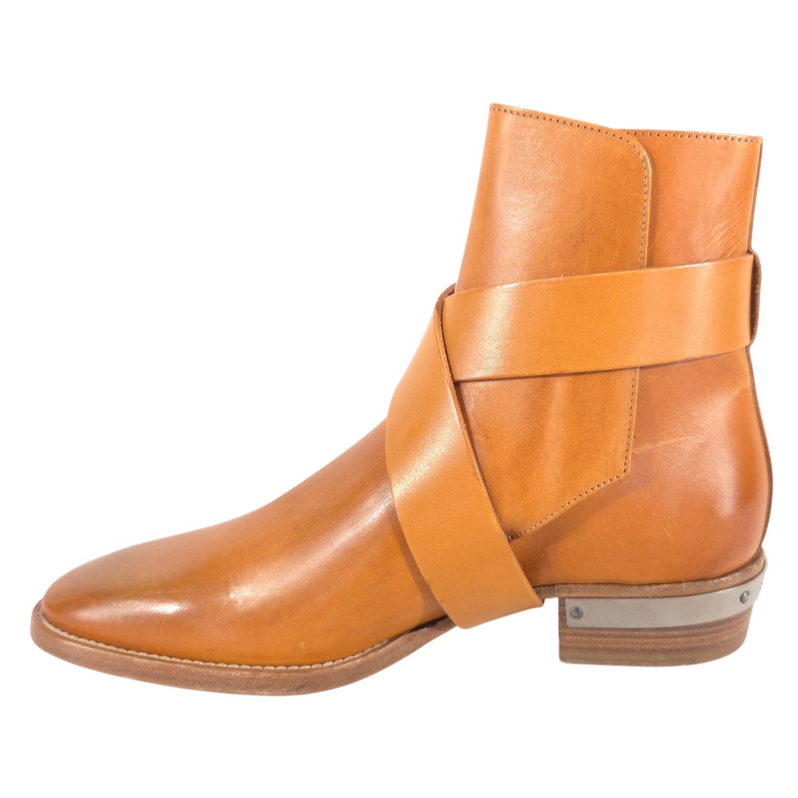 Balmain Balmain Ranger Buckle Leather Ankle Boots US 9 EU 39 Womens Size US 9 / IT 39 - 8 Thumbnail