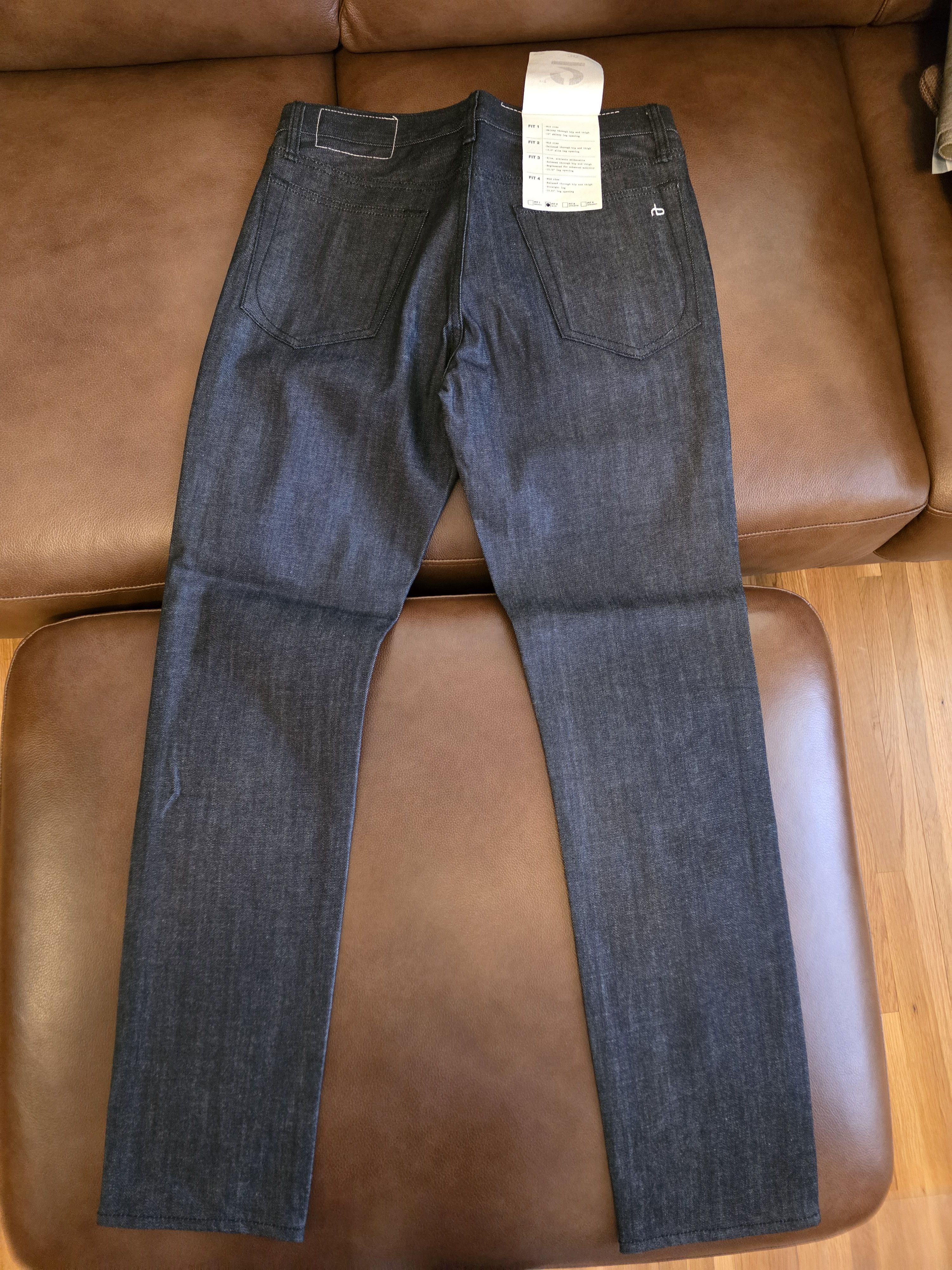 Rag & Bone Raw Denim Jeans Fit 2 Size US 30 / EU 46 - 3 Thumbnail