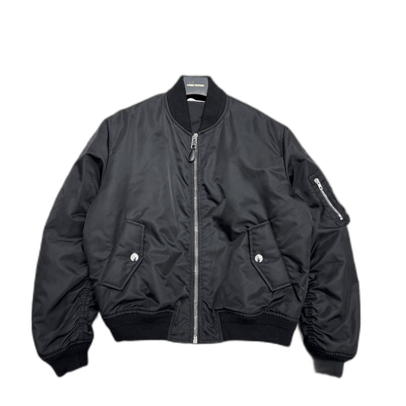 Givenchy Givenchy Givenchy Black Cotton Bomber Jacket -2507 Size US XL / EU 56 / 4 - 1 Thumbnail