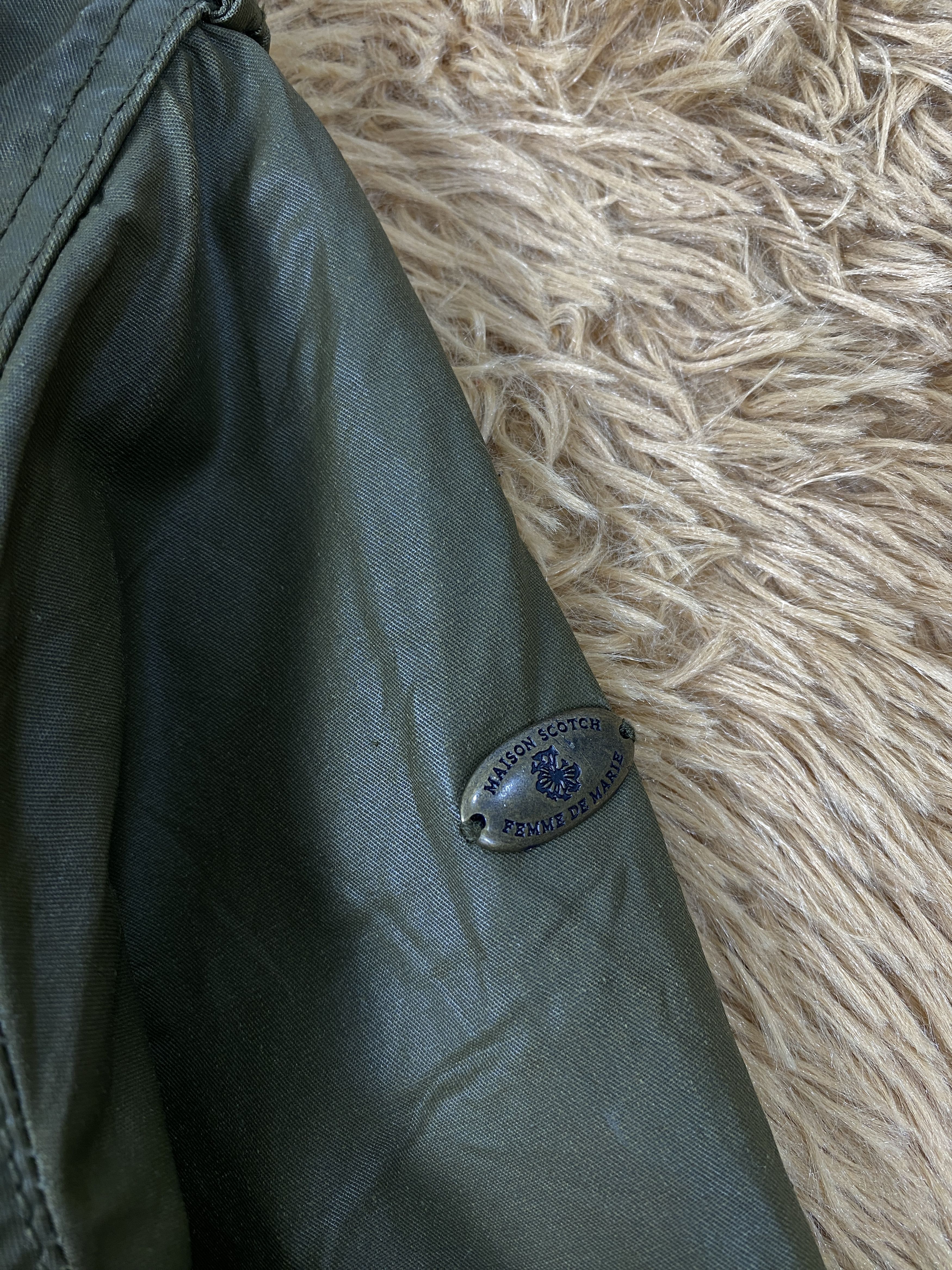 Japanese Brand Vintage Maison Scotch Hoodie Fleece Lining Parkas J2181 Size US S / EU 44-46 / 1 - 3 Thumbnail