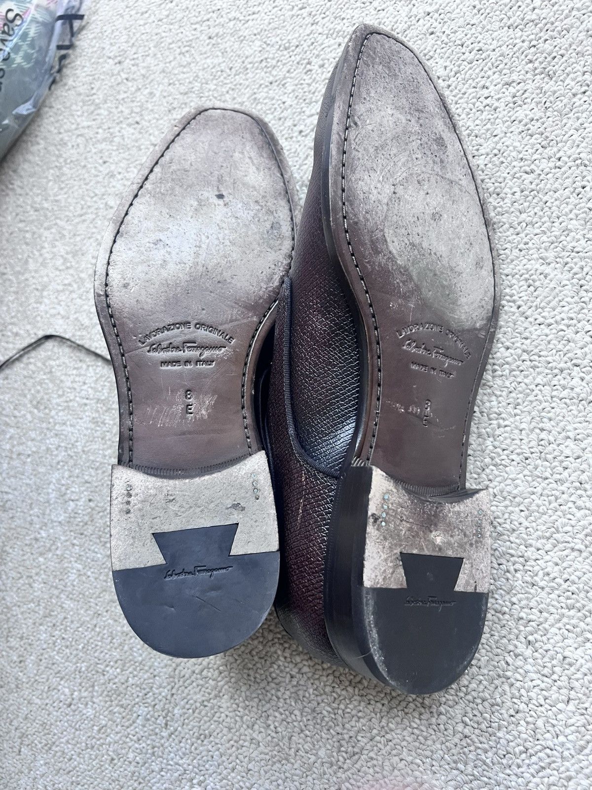 Salvatore Ferragamo Salvatore Ferragamo Boston Men's Oxford Dress Shoe Size US 8 / EU 41 - 3 Thumbnail
