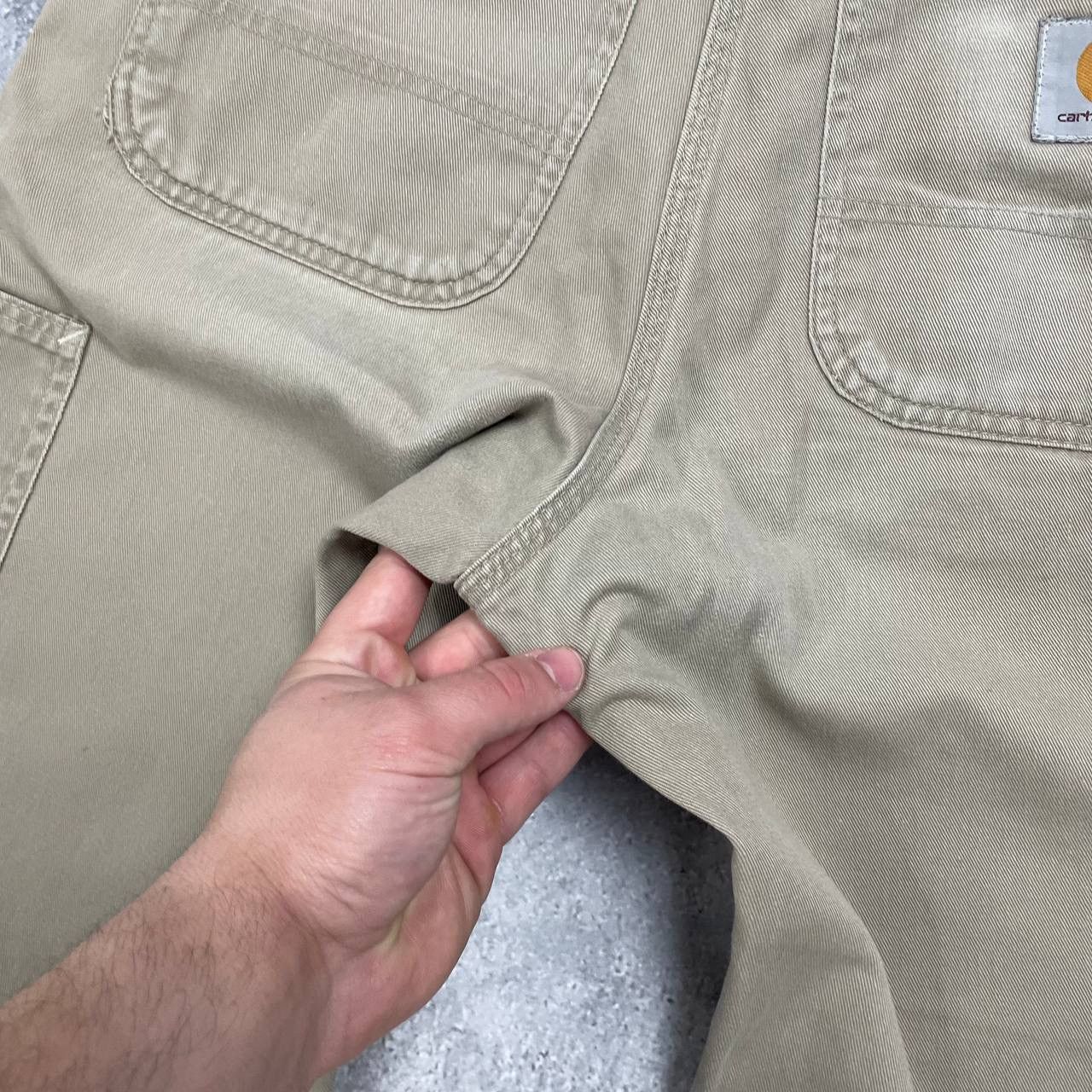 Carhartt × Vintage Vintage 90 Carhartt Carpenter Work Pants Made In USA W32 L28 Size US 32 / EU 48 - 24 Thumbnail