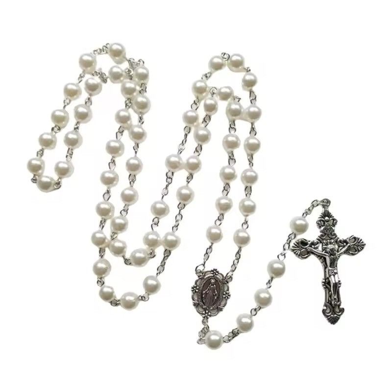 Other cross rosary Bead Necklace Size ONE SIZE - 7 Thumbnail