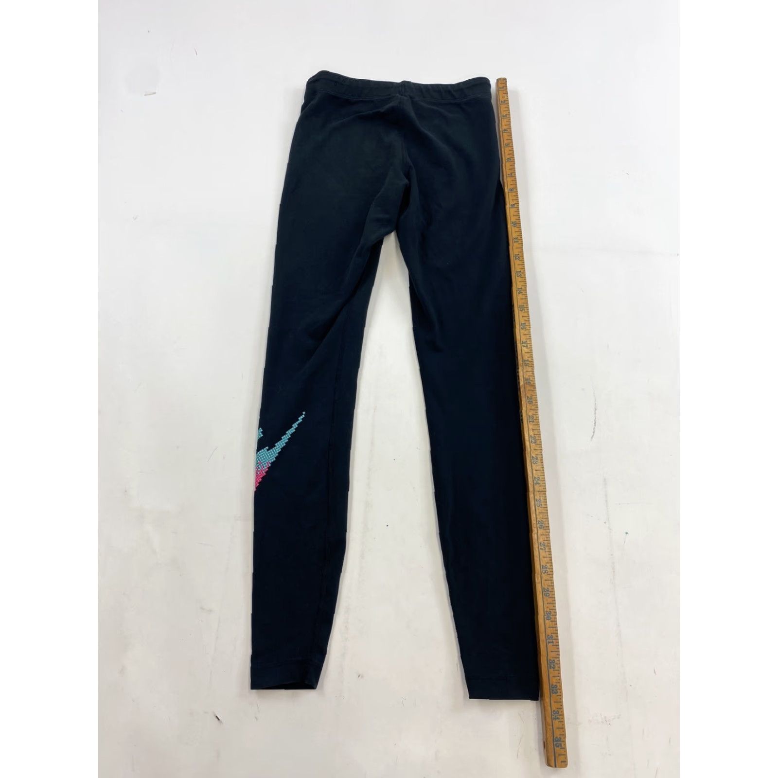 Nike Nike Dri-Fit Leggings Spandex Womens XS Black Size 26" / US 2 / IT 38 - 5 Thumbnail