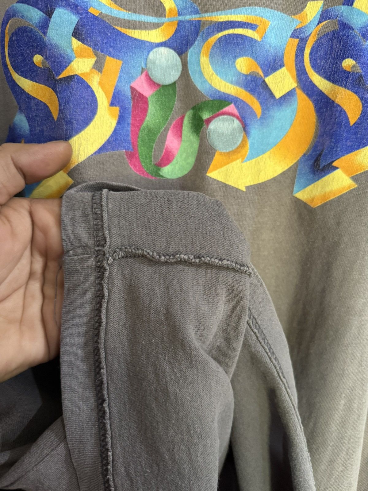 Stussy Vintage 1983 Photo Henry Chalfant Stussy Customade Faded Tee Size US L / EU 52-54 / 3 - 11 Thumbnail