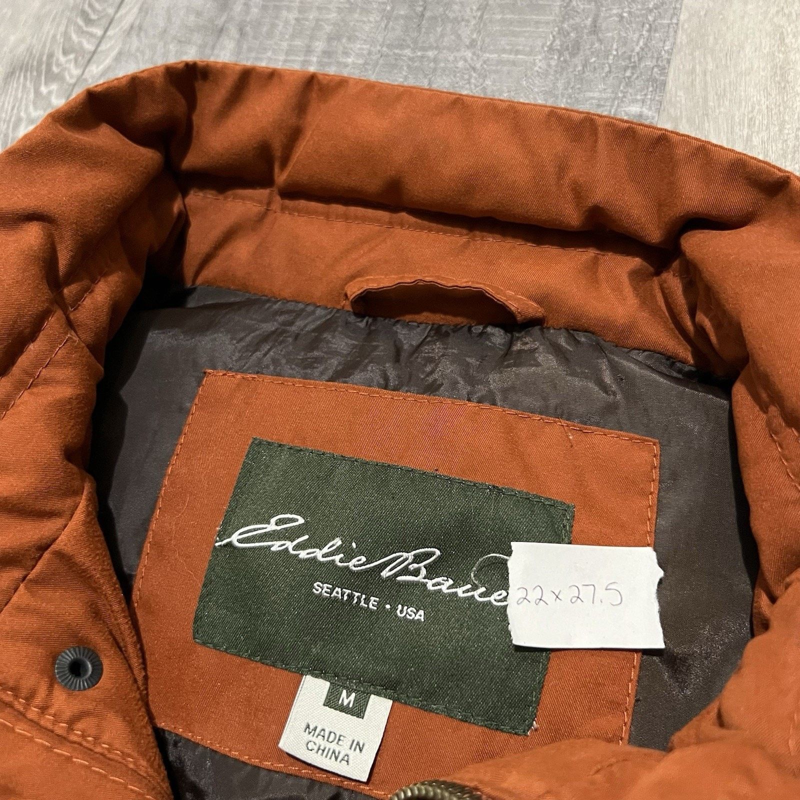 Eddie Bauer Eddie Bauer Stretch Down Puffer Vest 650 Down Orange Outdoor Size US M / EU 48-50 / 2 - 6 Thumbnail
