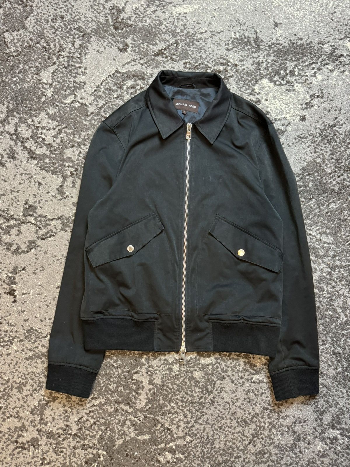Michael Kors Michael Kors Archival Owens Style Nylon Taped Twill Bomber Size US M / EU 48-50 / 2 - 1 Thumbnail