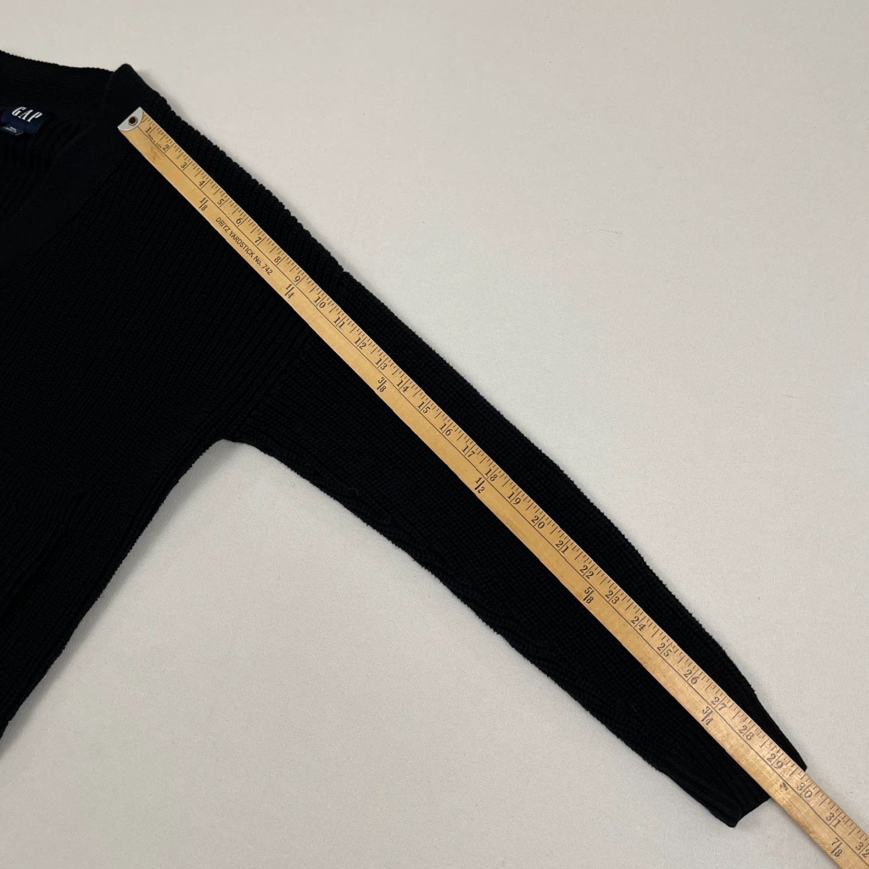 Gap GAP Cardigan Sweater Women L / XL Dark Navy Blue Knit Academia Grandma Core Prep Size XL / US 12-14 / IT 48-50 - 5 Thumbnail