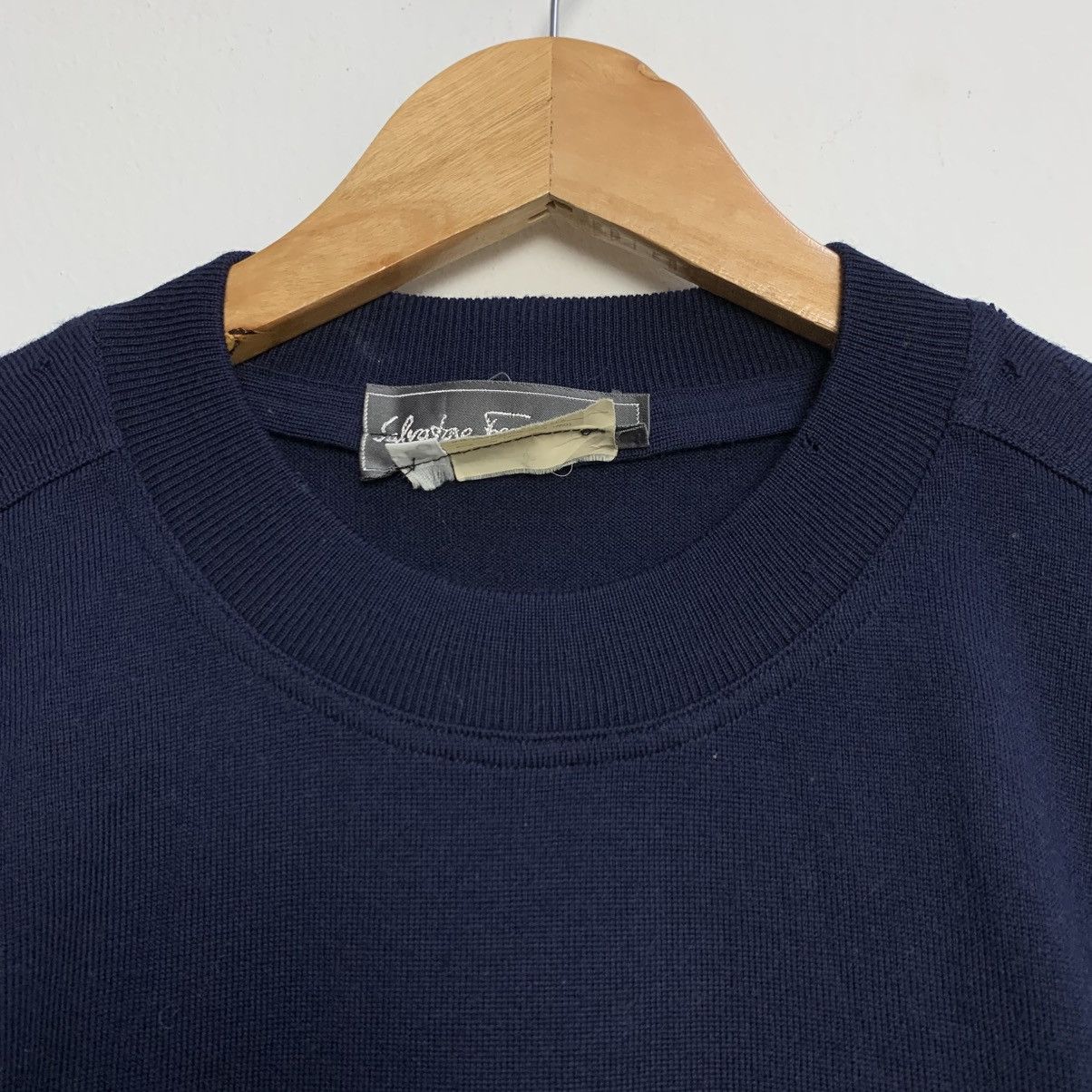 Salvatore Ferragamo Vintage Salvatore Ferragamo wool distressed sweater Size US M / EU 48-50 / 2 - 5 Thumbnail