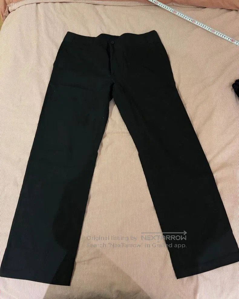 ANN DEMEULEMEESTER Black Casual Pants M.
