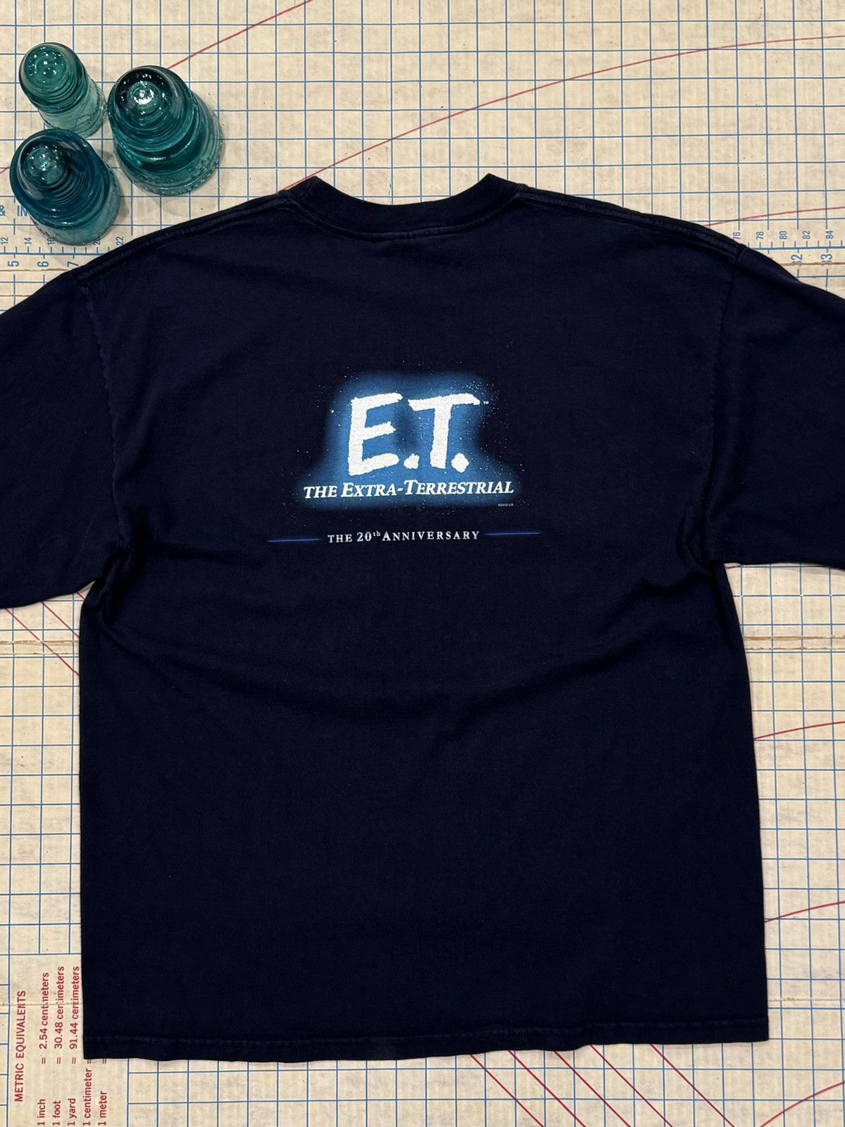 Vintage Vintage E.T. The 20th Anniversary Graphic Tee M&O Knits XL Size US XL / EU 56 / 4 - 7 Thumbnail