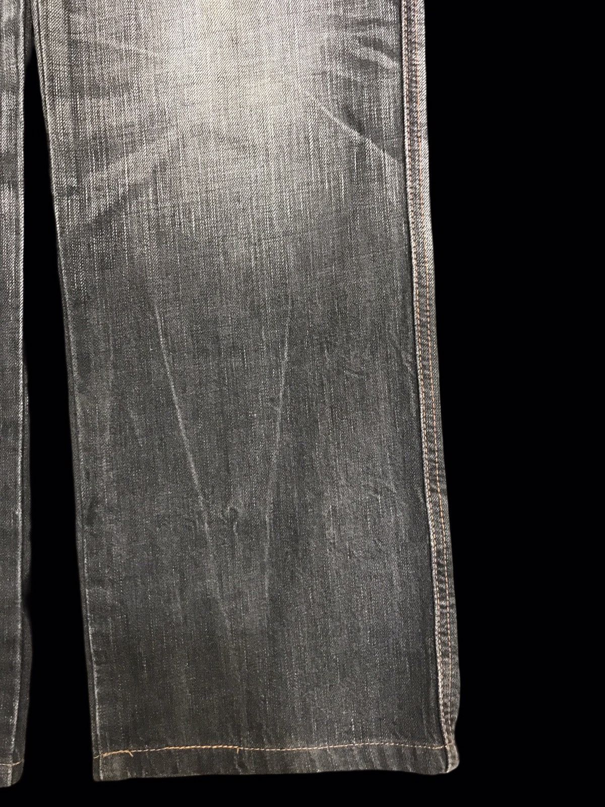 Edwin 💥ARCHIVAL💥EDWIN 503 BLUE TRIP RAW FADE BLACK DENIM F351 Size US 31 - 7 Thumbnail