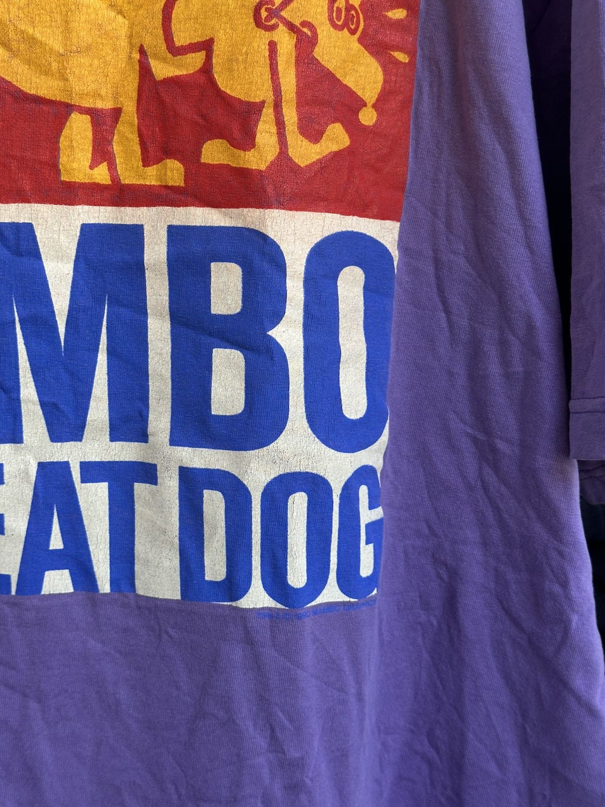 Mambo 🔥VINTAGE SURF STYLE 1990 MAMBO “DOG EAT DOG” T-SHIRT Size US L / EU 52-54 / 3 - 6 Thumbnail