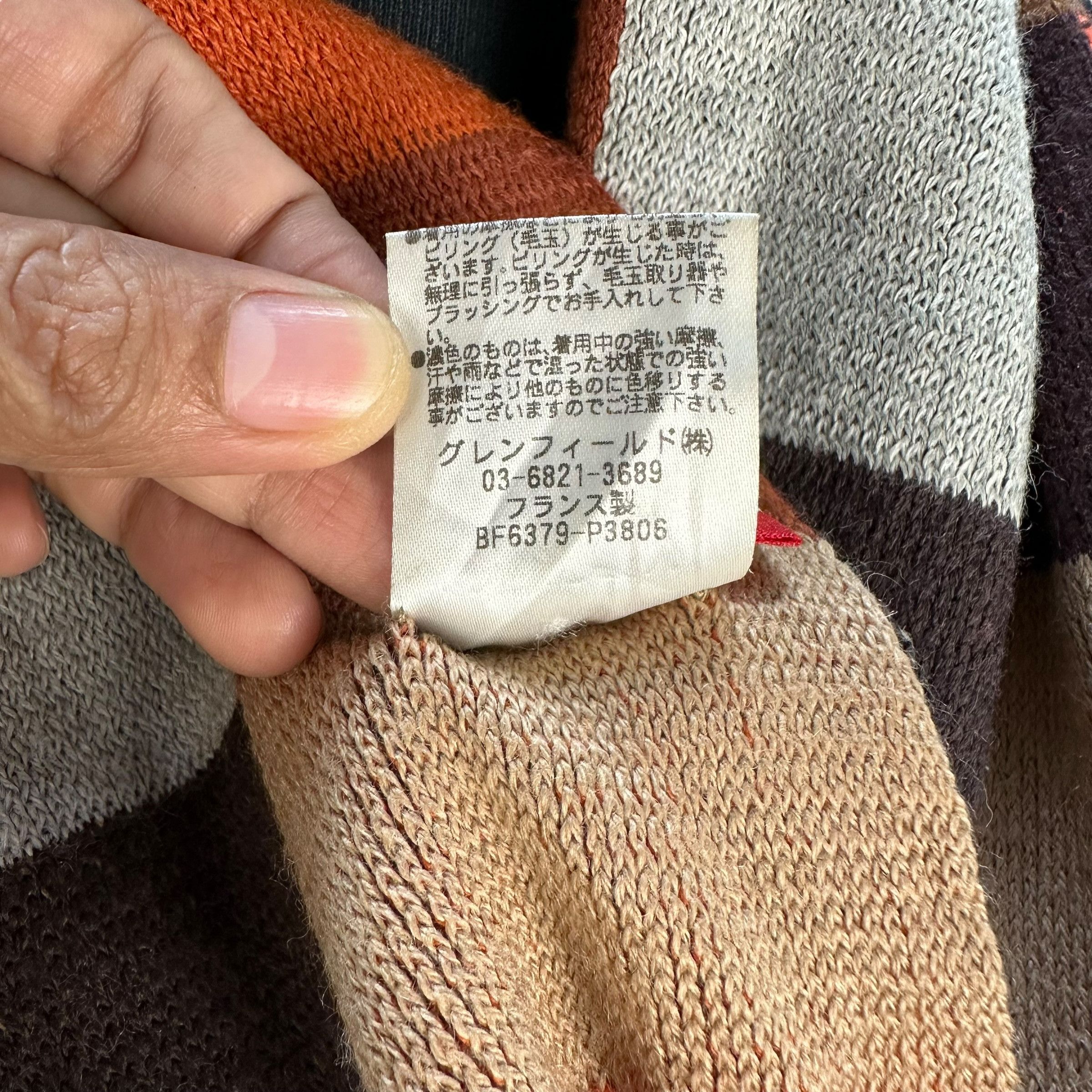 Vintage BONNEFOY Checked Muffler Neckwear Scarves #A62-1488 Size ONE SIZE - 6 Thumbnail