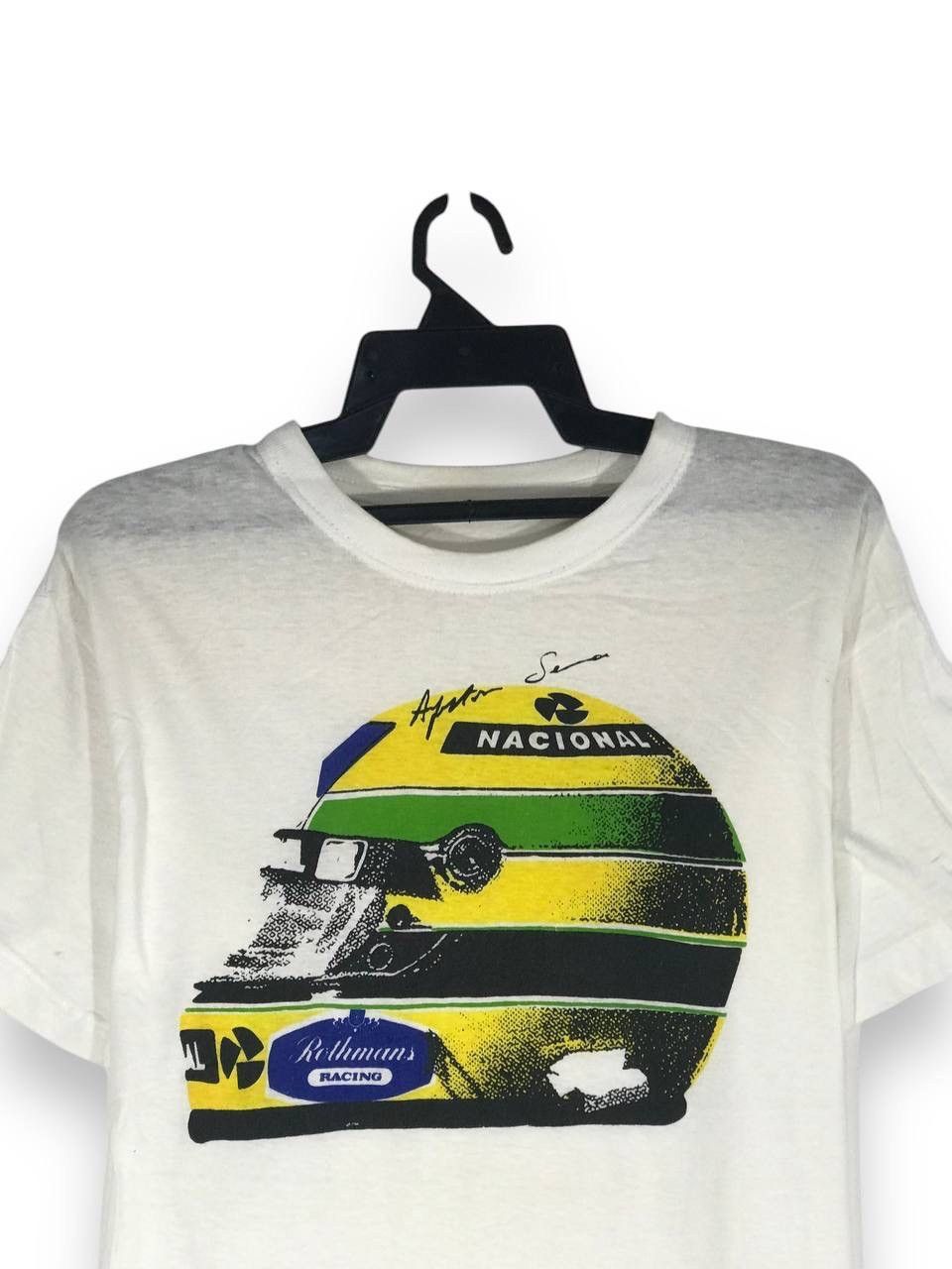 Formula 1 vintage Ayrton Senna formula one williams Size US L / EU 52-54 / 3 - 2 Thumbnail