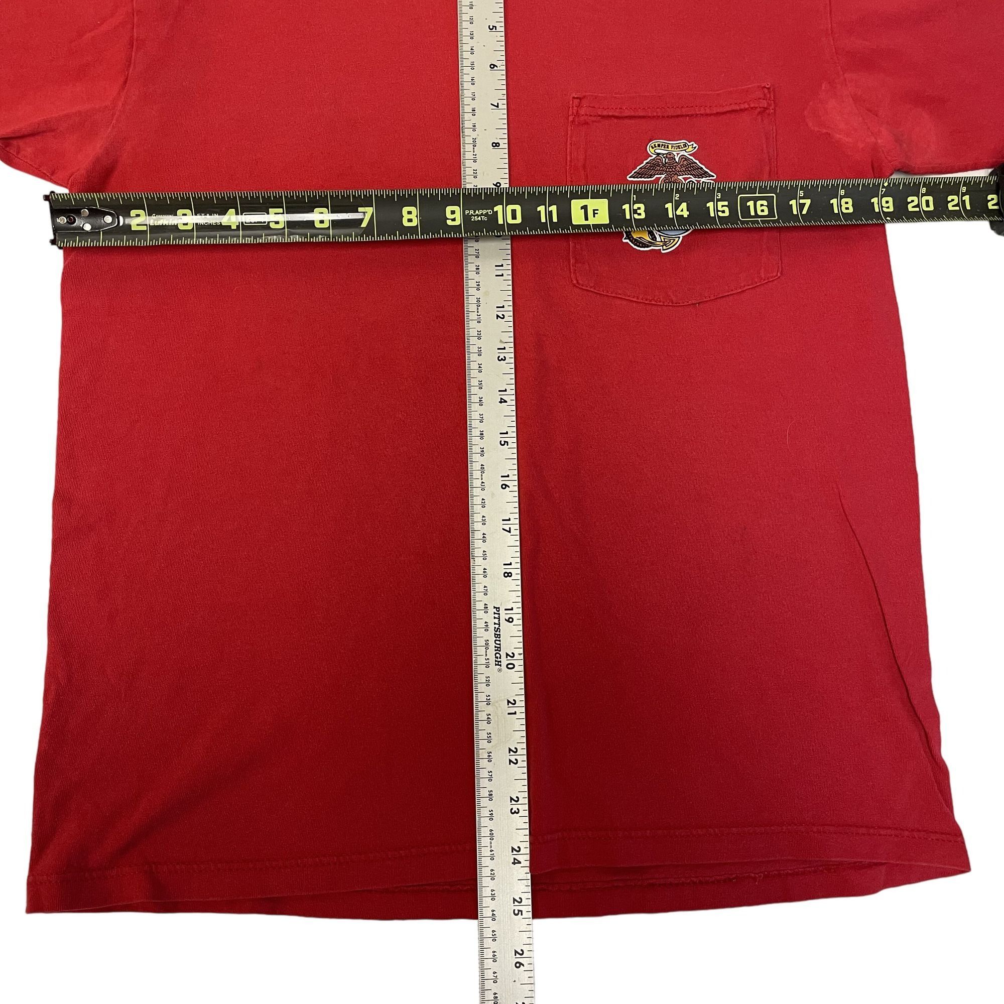 Other Vtg Soffes Choice RED Military T Shirt USMC Marine Corp Tee Size US M / EU 48-50 / 2 - 5 Thumbnail