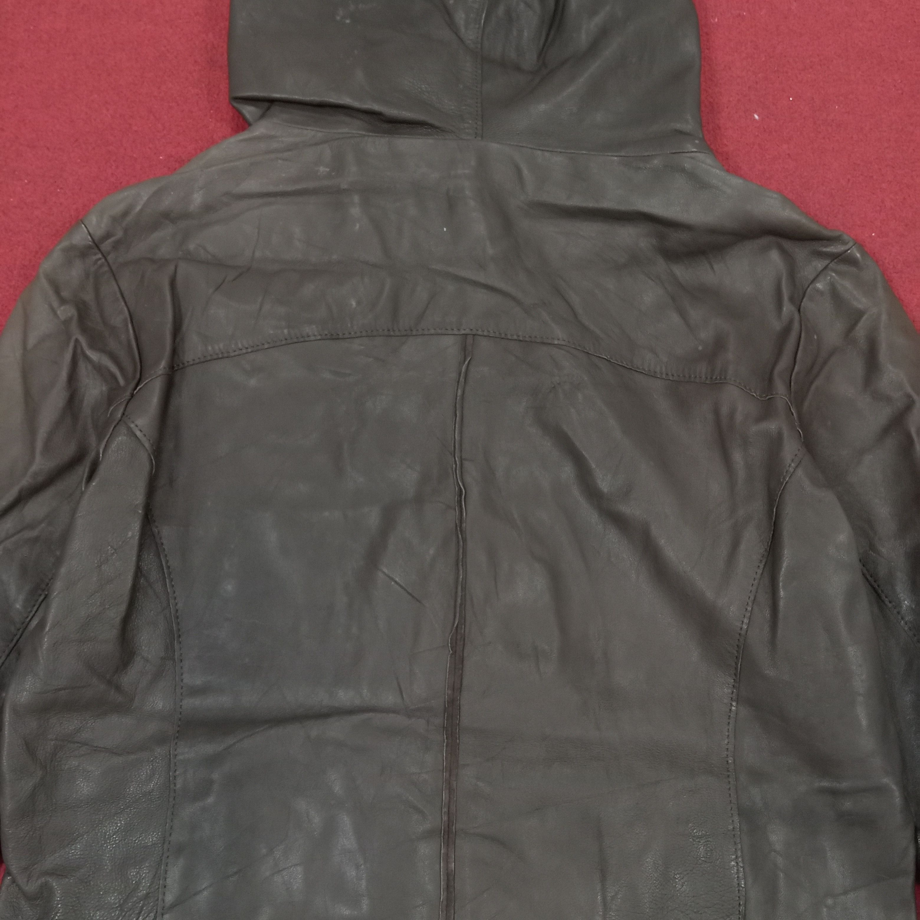 Ciaopanic × Vintage CiaoPanic Leather Jacket With Hoodies Winter Style Size S / US 4 / IT 40 - 4 Thumbnail