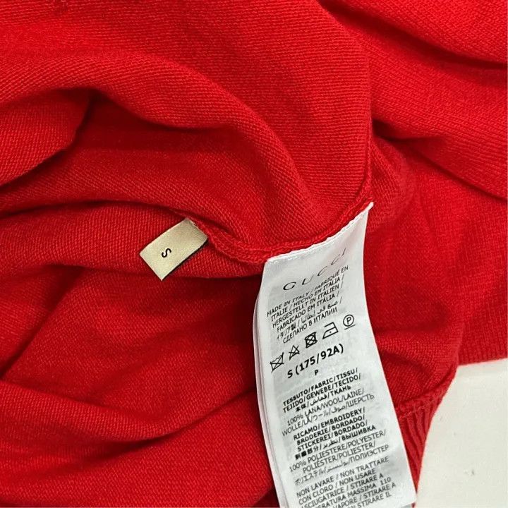 Gucci Gucci Gucci x Adidas Red Hooded Sweatshirt -2506 Size US S / EU 44-46 / 1 - 4 Thumbnail