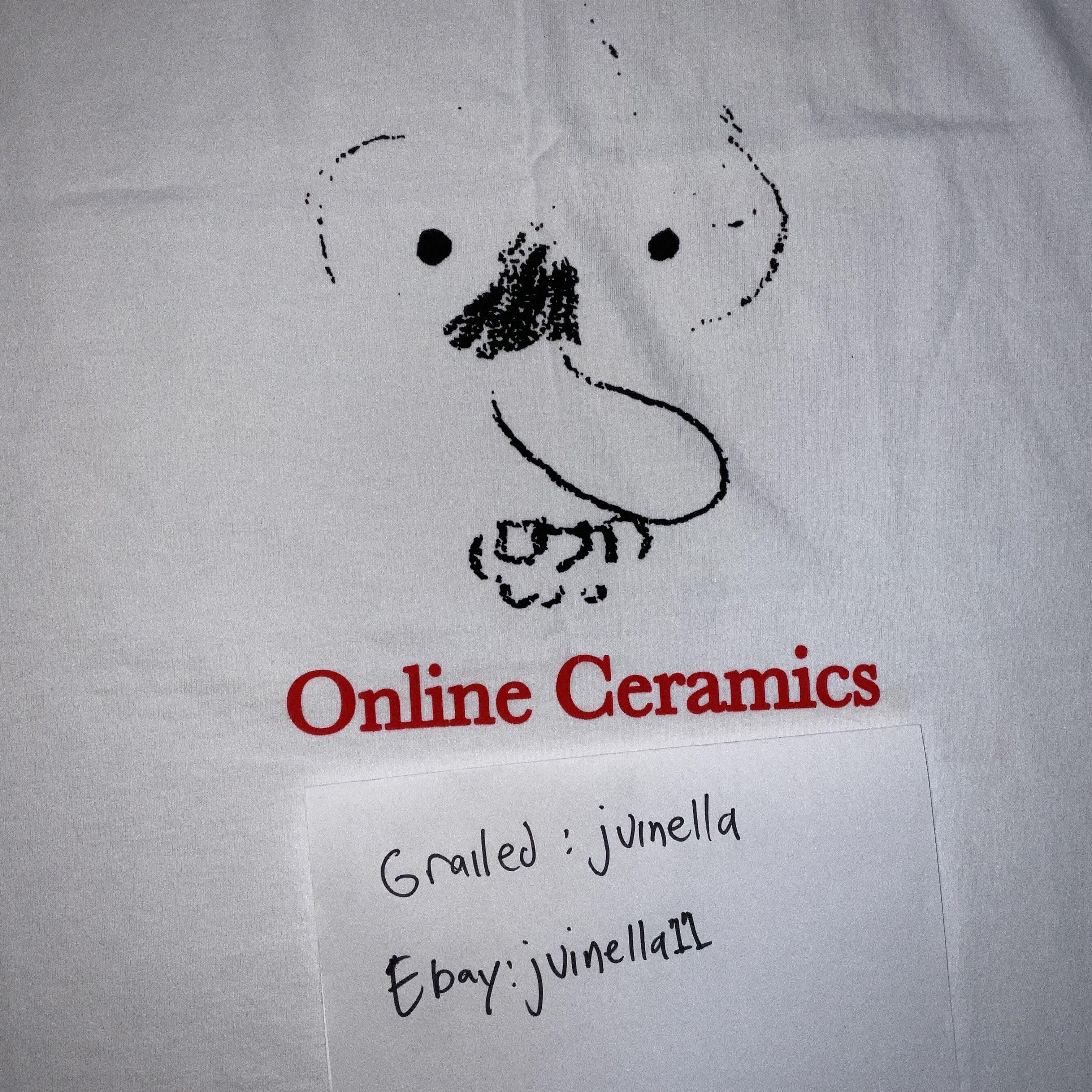 Online Ceramics Online ceramics face tee size XL brand new Size US XL / EU 56 / 4 - 3 Thumbnail