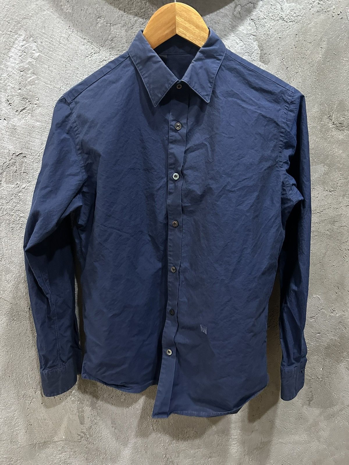 N.Hoolywood N.Hoolywood x Mister Hollywood Heavy Cotton Blue Shirt Size US S / EU 44-46 / 1 - 3 Thumbnail