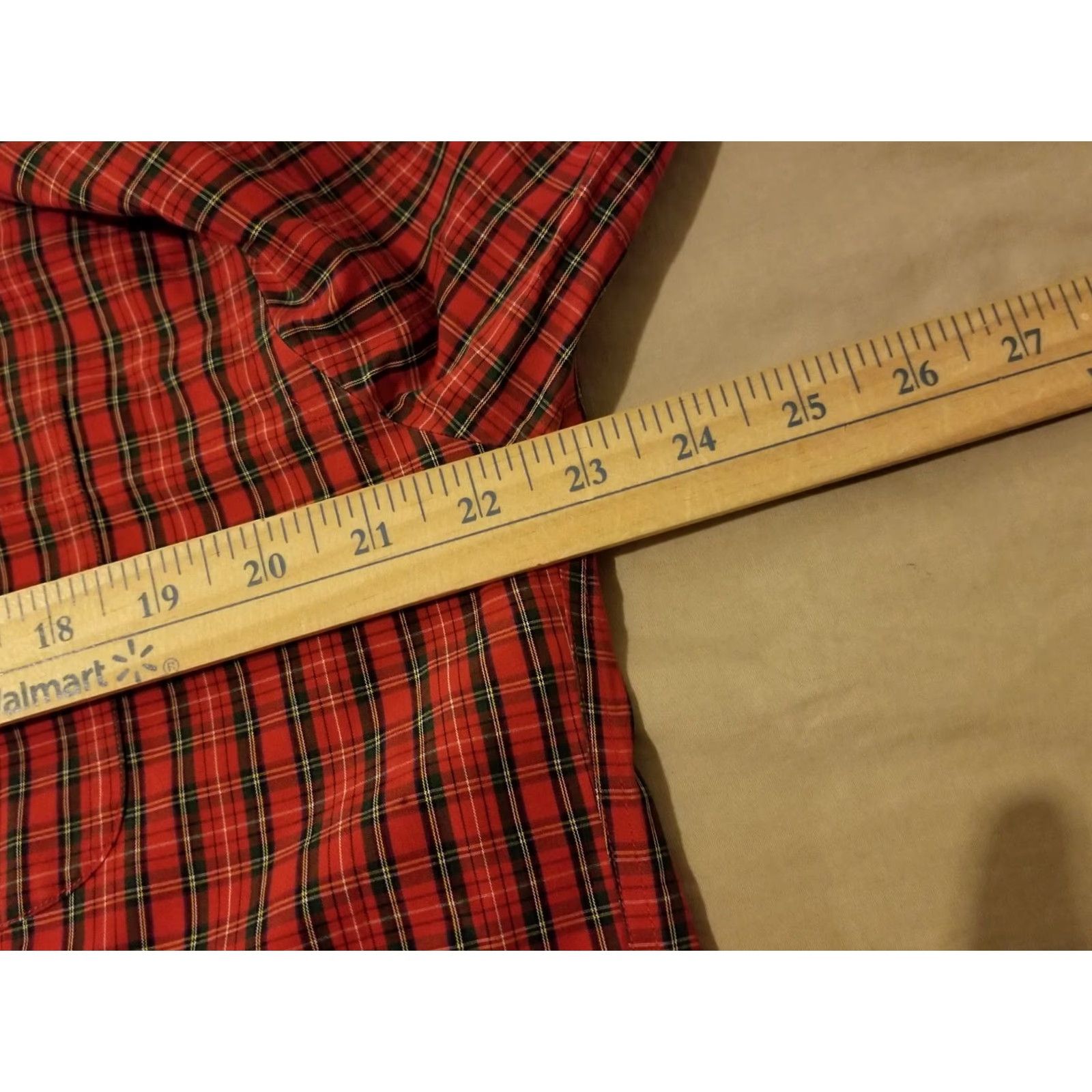 Brooks Brothers Brooks Brothers Dress Shirt Men M Medium Red Button Cotton Size 40R - 4 Thumbnail