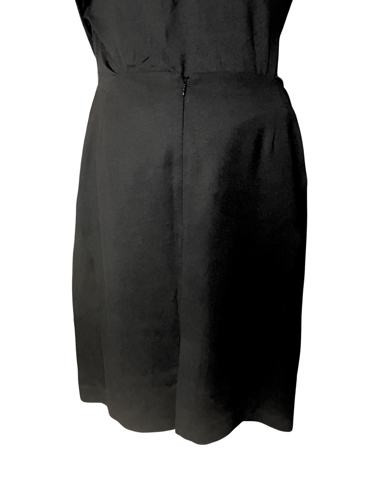 Ann Taylor Ann Taylor Black Pencil Skirt Size 16 Lined Classic Size 38" / US 16 / IT 52 - 2 Thumbnail