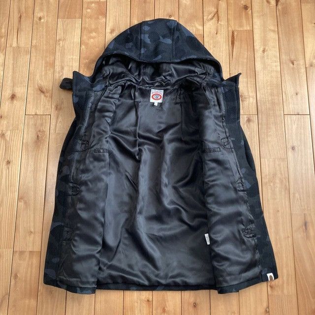 Bape BAPE Wool duffle coat black camo a bathing ape NIGO Size US L / EU 52-54 / 3 - 8 Thumbnail