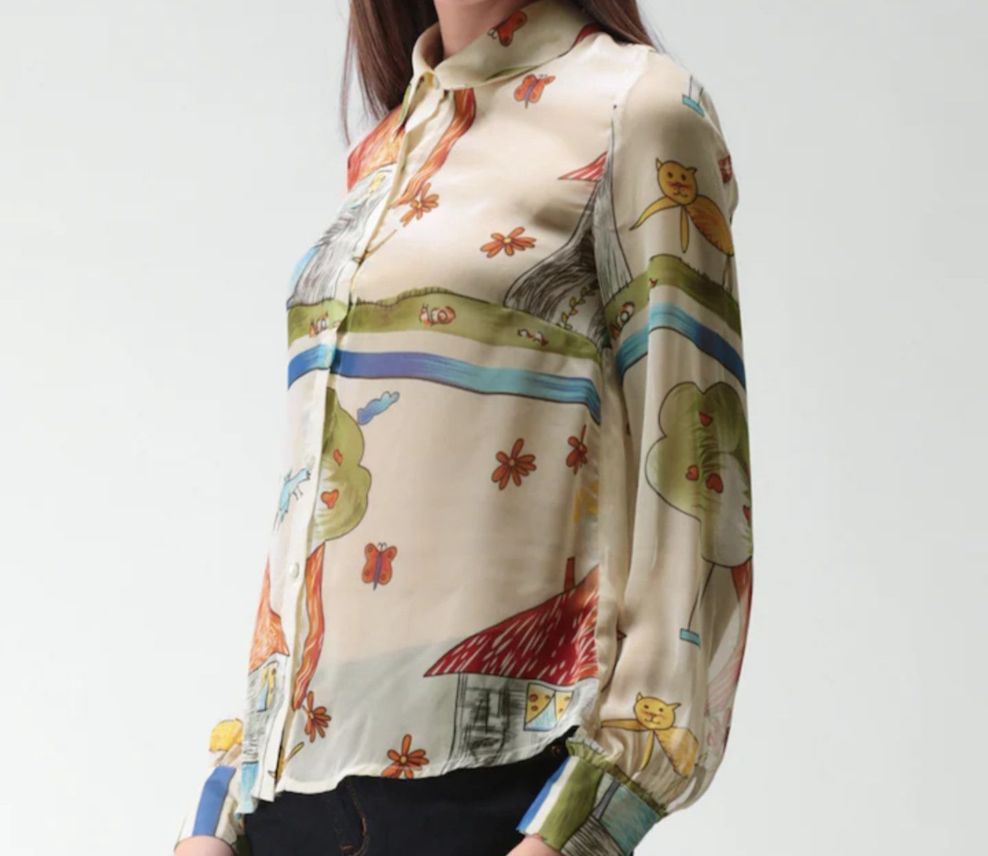 Forever 21 Forever21 Woman's Shirt Printed Size S / US 4 / IT 40 - 5 Thumbnail