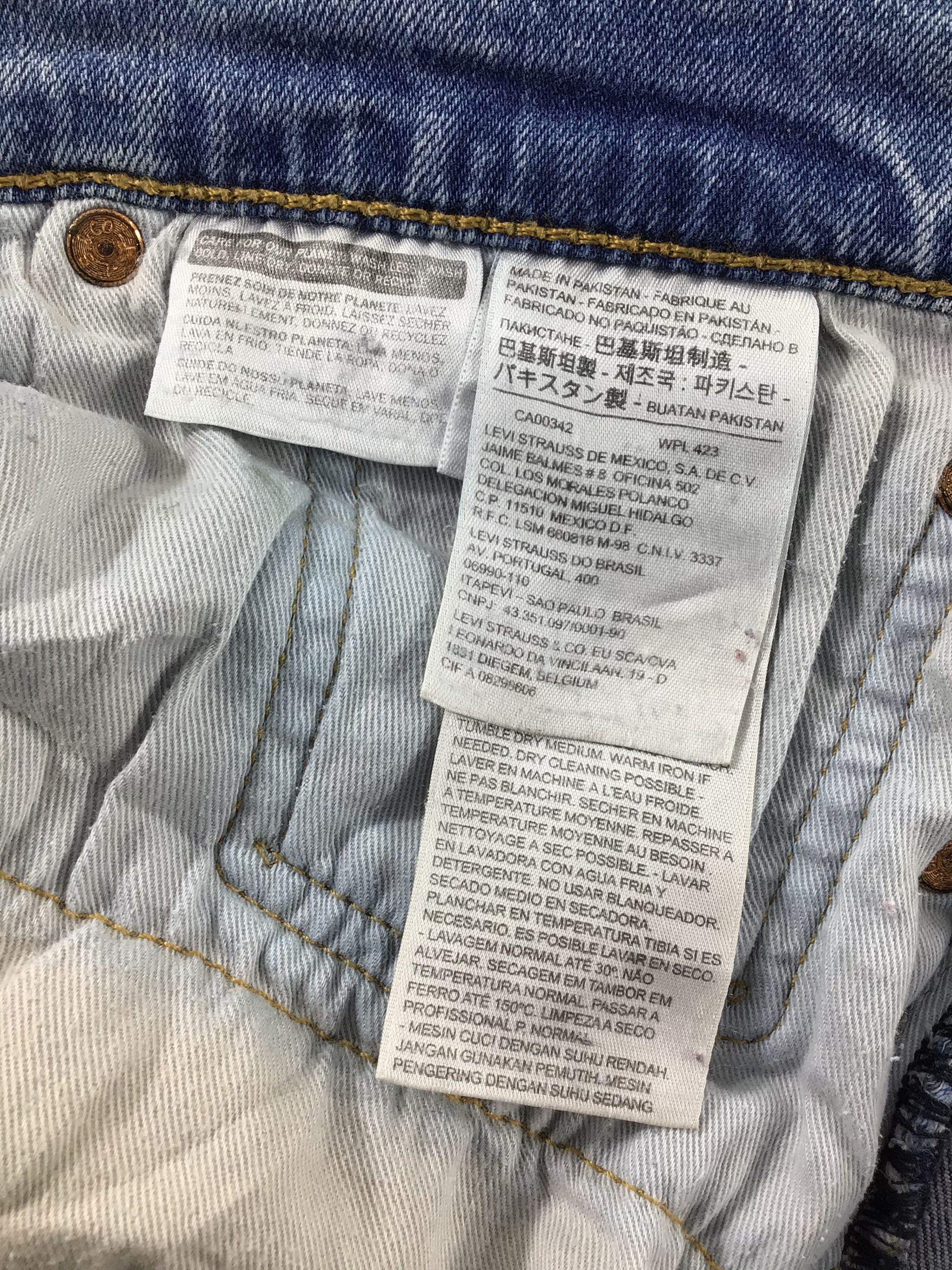 Levi's Vintage Levis 504 Jeans-J776 Size US 34 / EU 50 - 9 Thumbnail