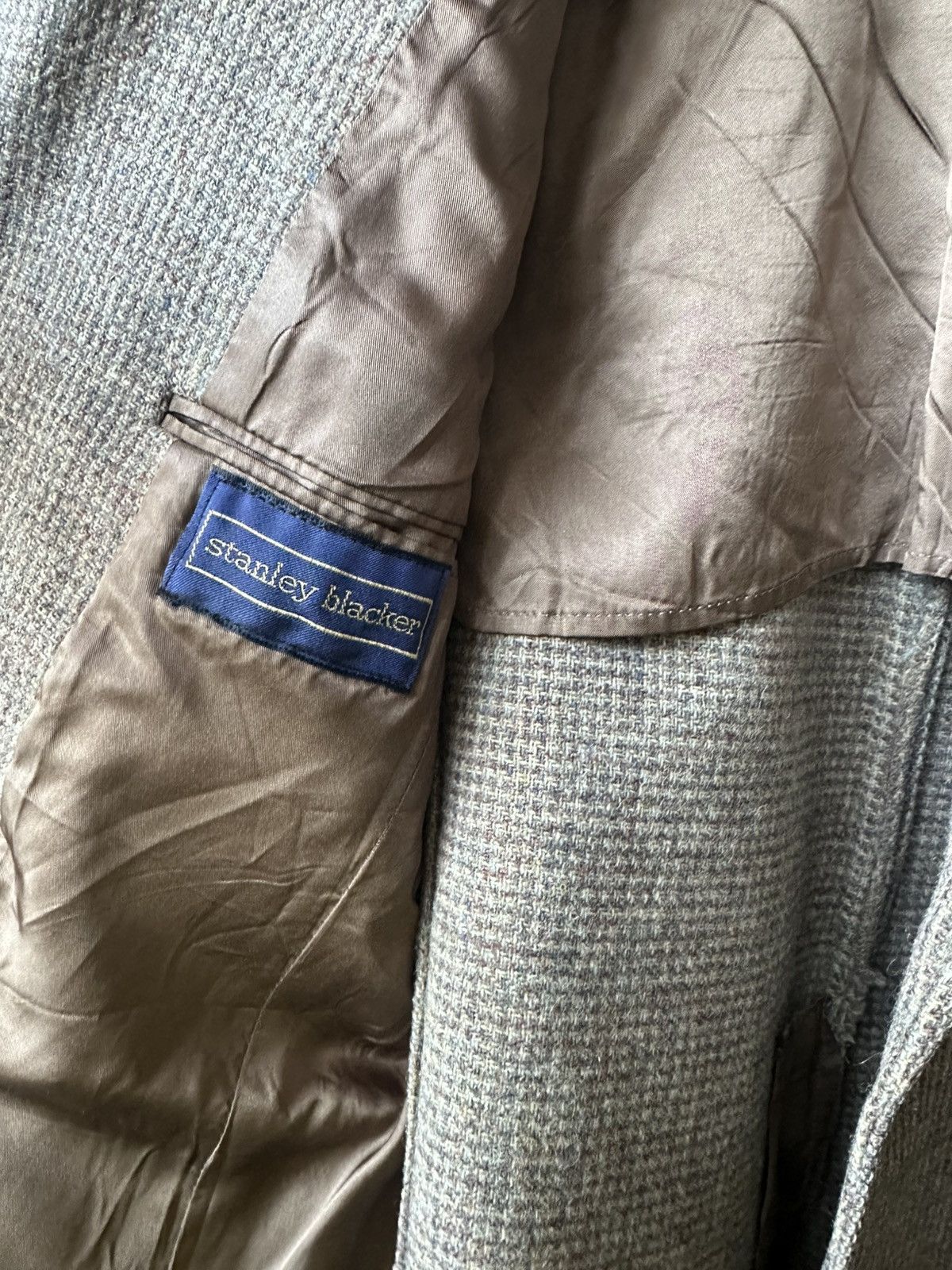 Stanley Blacker Stanley Blacker Harris Tweed Pure Wool Blazer Size 36R - 5 Thumbnail