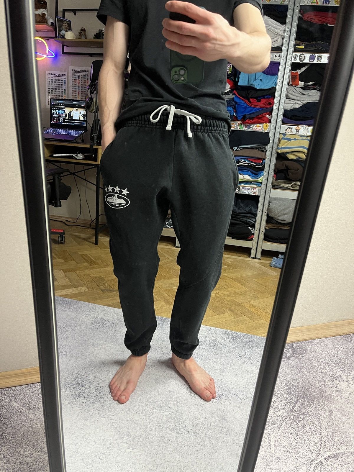 Corteiz Corteiz Alcatraz Baggy Cotton Trackpants Y2K Hype Streetwear Size US 30 / EU 46 - 2 Thumbnail