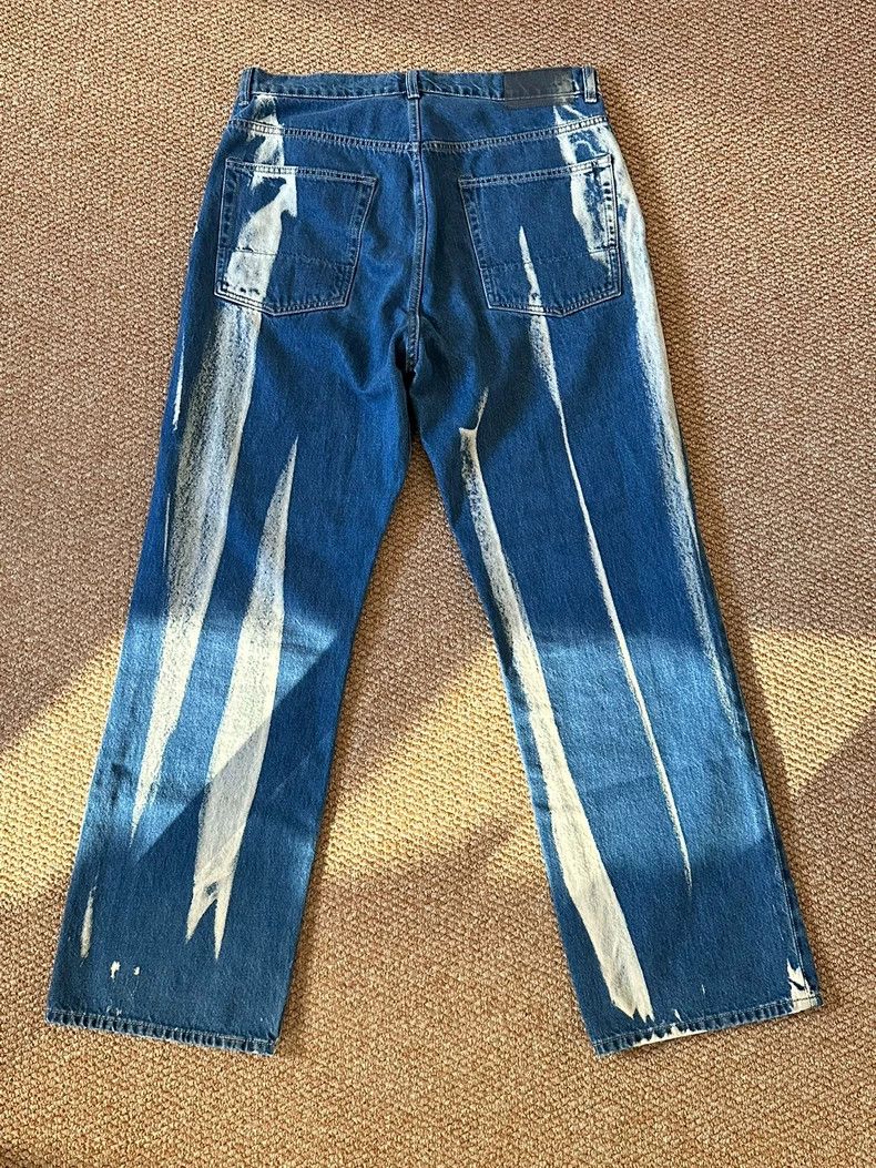 Our Legacy Our LegacyThird cut white smear jeans Size US 31 - 6 Thumbnail