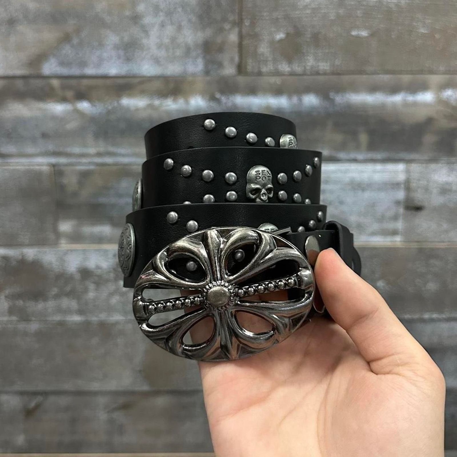 Other Vintage black western biker studded WMNS2 Size ONE SIZE - 1 Thumbnail