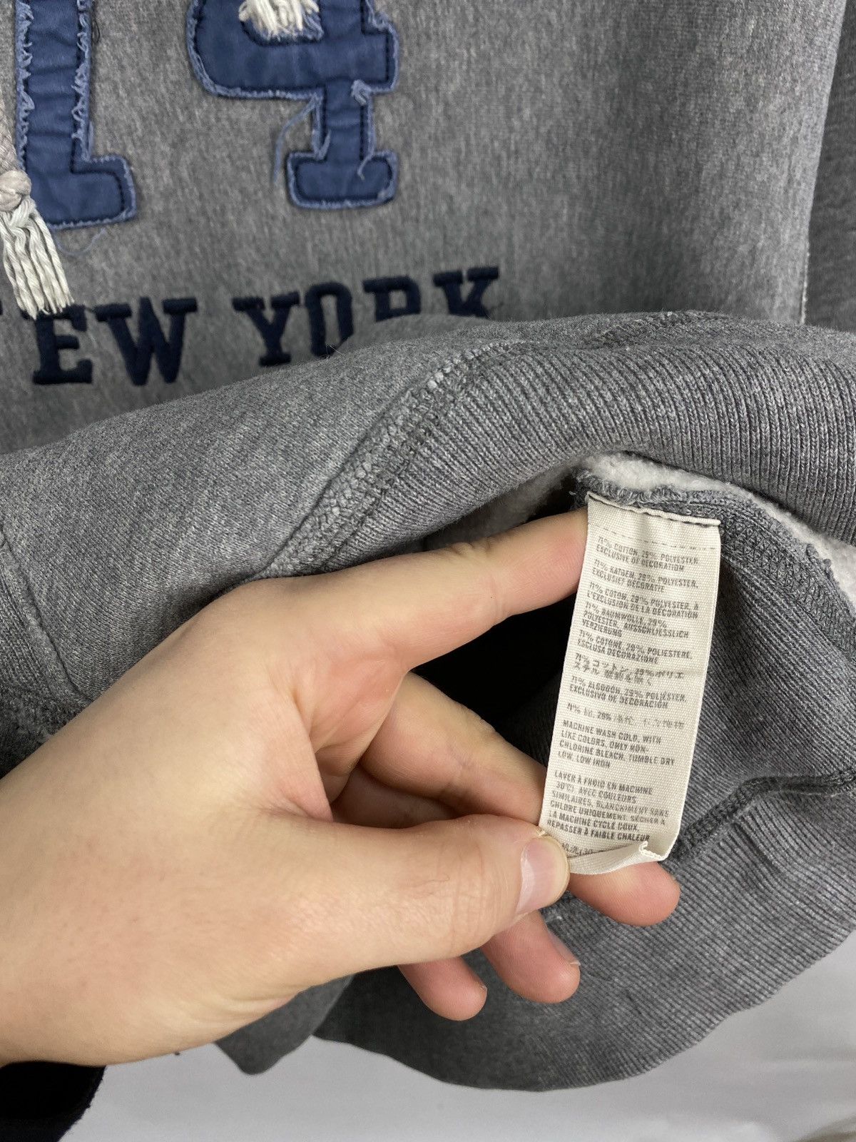 Abercrombie & Fitch 🇺🇸 Y2K Abercrombie Fitch New York Hoodie Opium Style Rare Size US M / EU 48-50 / 2 - 6 Thumbnail
